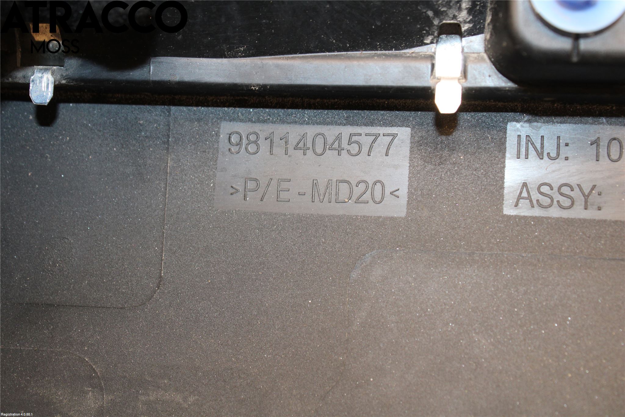 Peugeot 3008 17-24 Dörr Dekorlist Bak Vä
