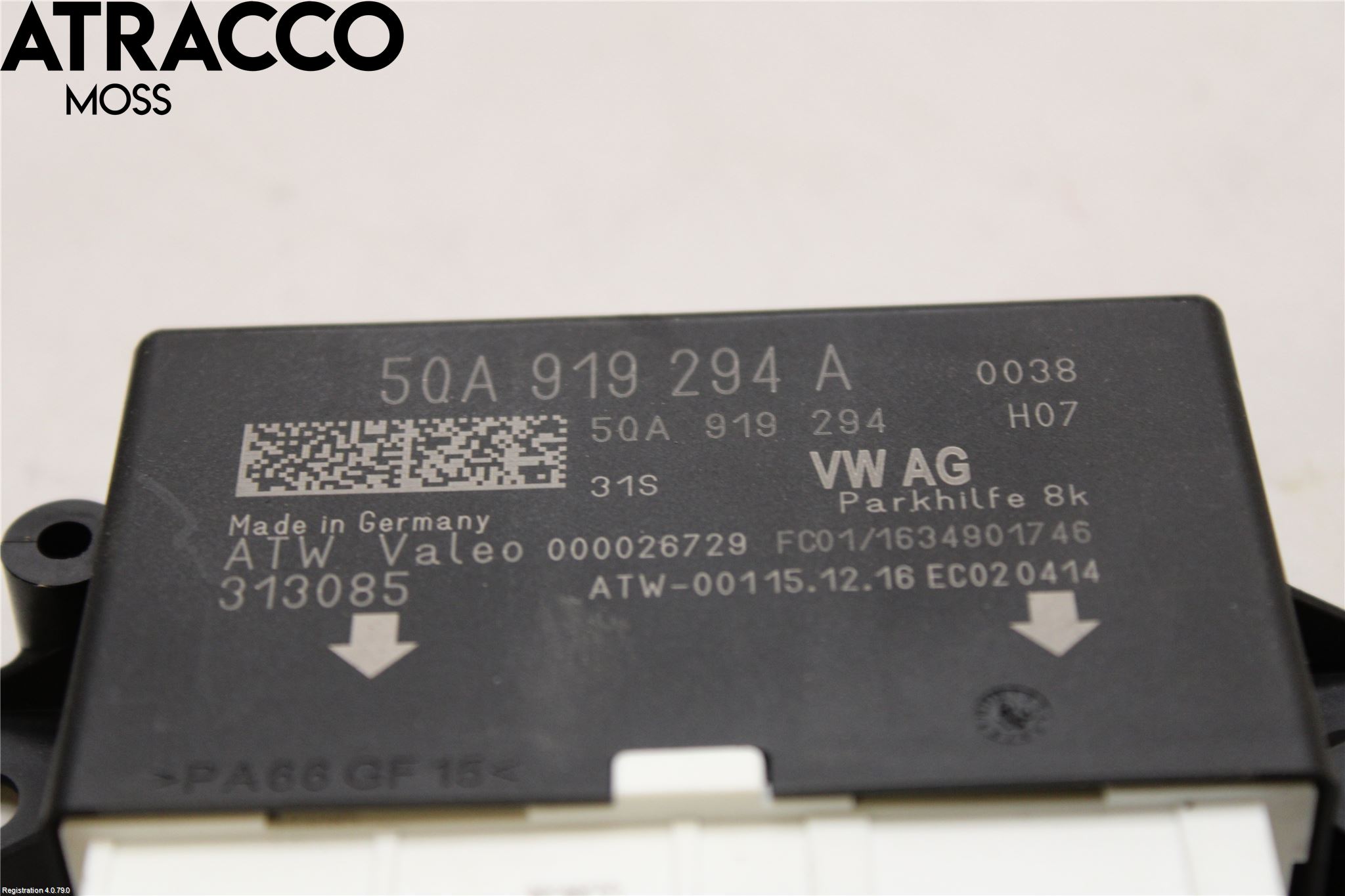 Volkswagen VW PASSAT 15-19 Styrenhet Parkeringshjälp