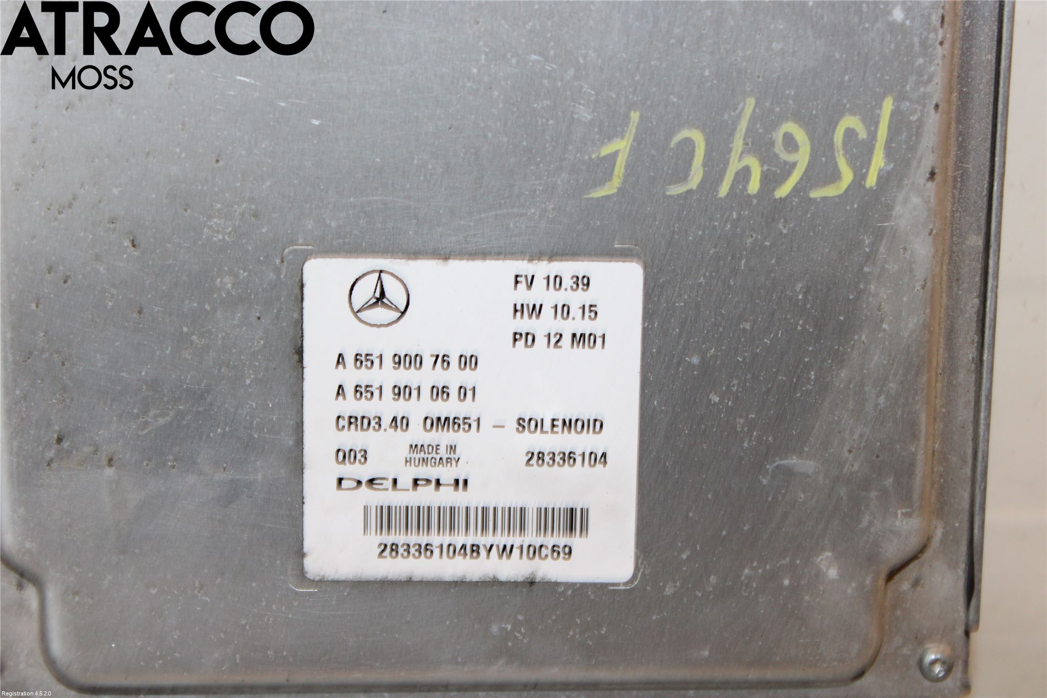 Mercedes-Benz MB B-KLASS (W246/W242) 12-19 Styrenhet Insprut Bensin