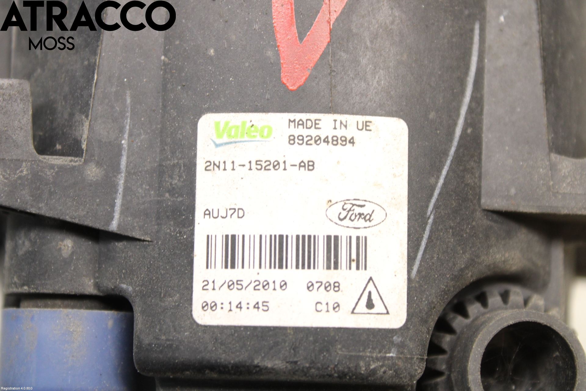 Ford FIESTA 09-12 Dimljus-Varselljus Fram