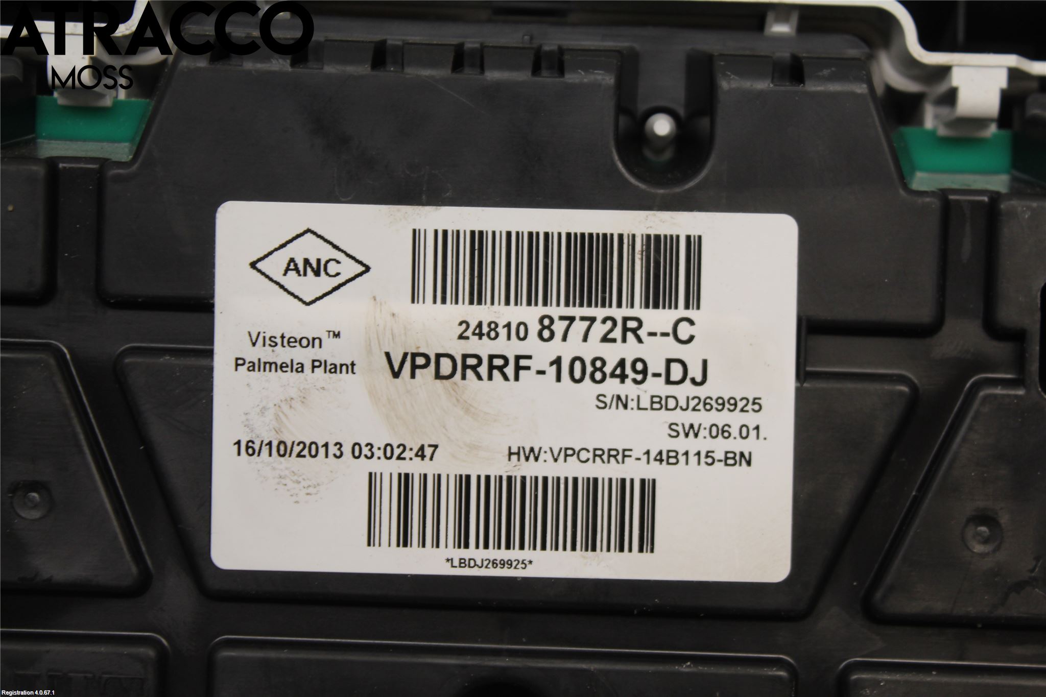 Renault CAPTUR 13-19 Instrument Komb
