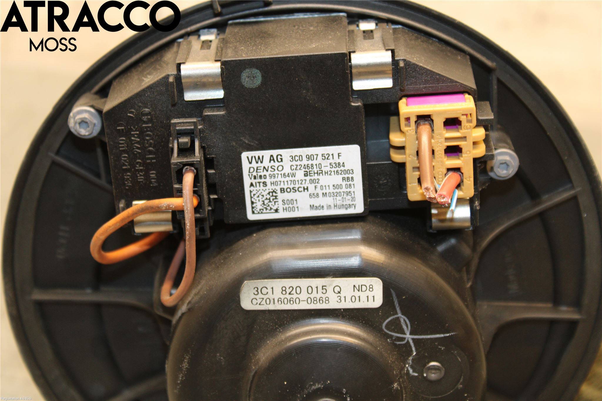 Volkswagen VW PASSAT 05-11 Ac Värmefläkt