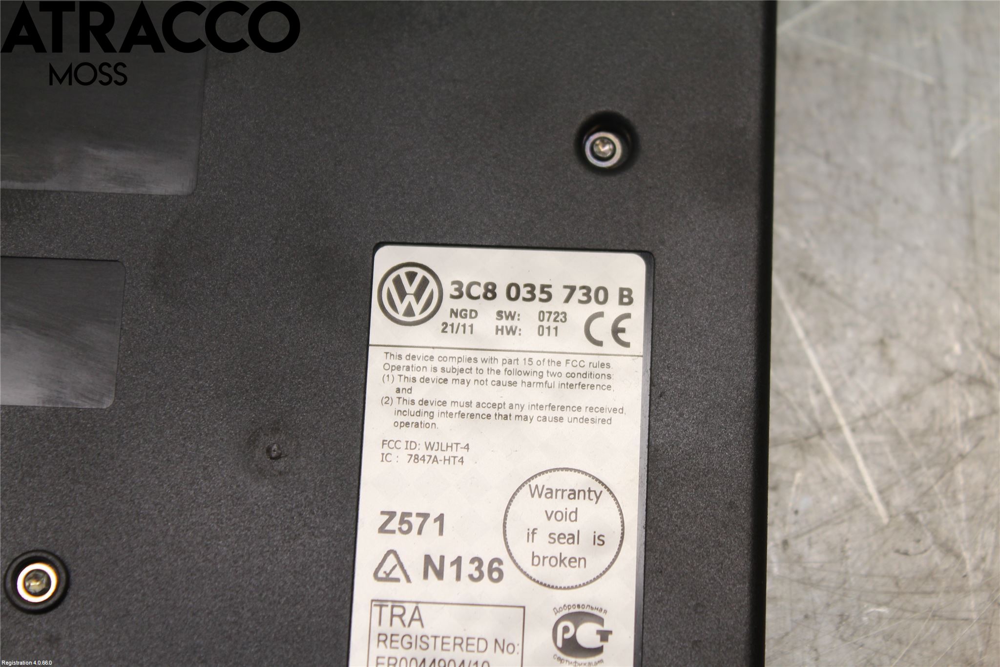 Volkswagen VW GOLF VI 09-13 Styrenhet Tal