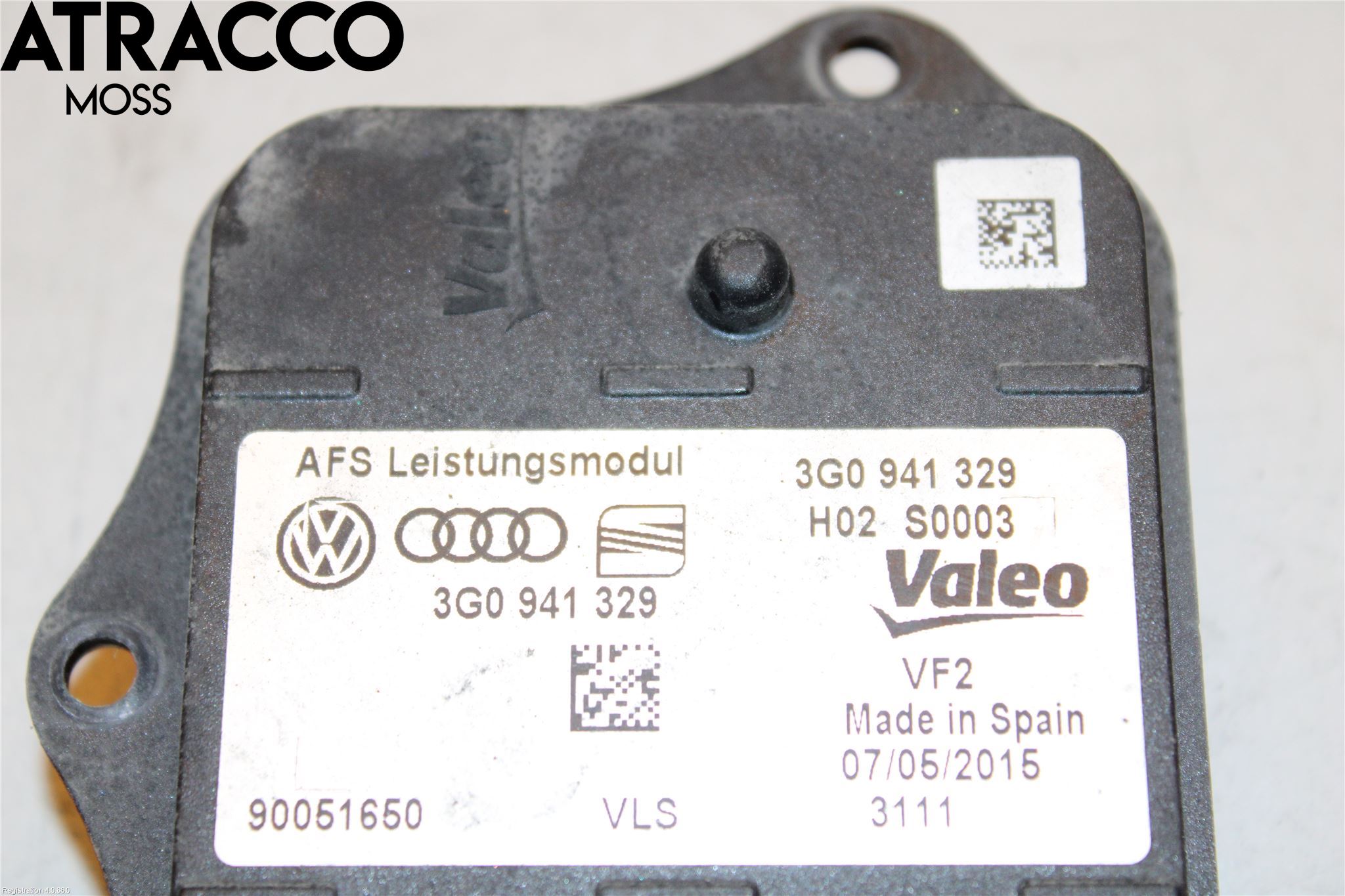 Volkswagen VW PASSAT 15-19 Styrenhet Strålkastare