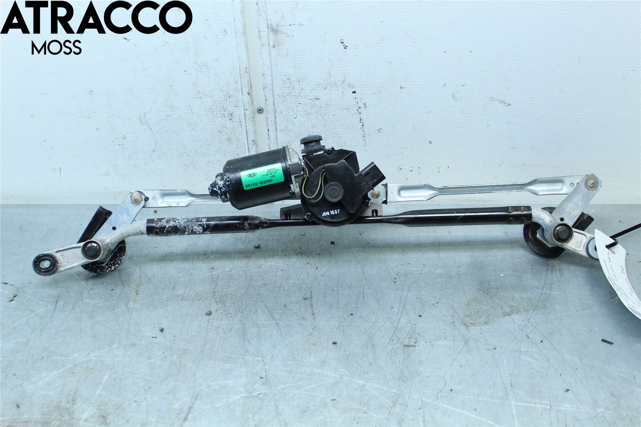 Kia SOUL 09- Torkarmotor Vindruta