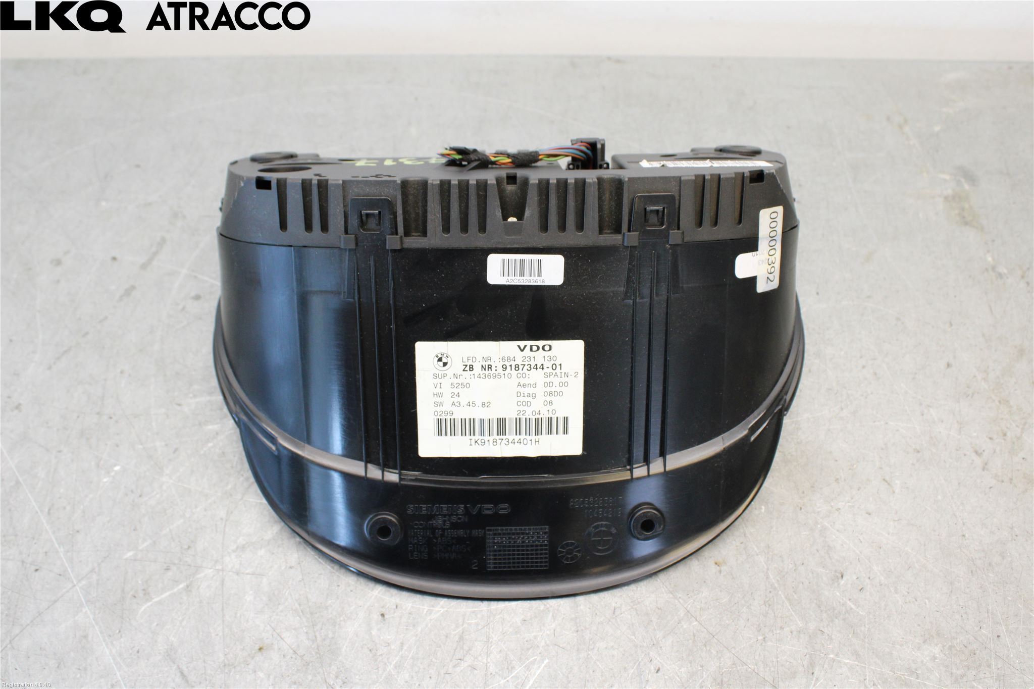 BMW 3 E90/91 SED/TOU 05-12 Instrument Hast