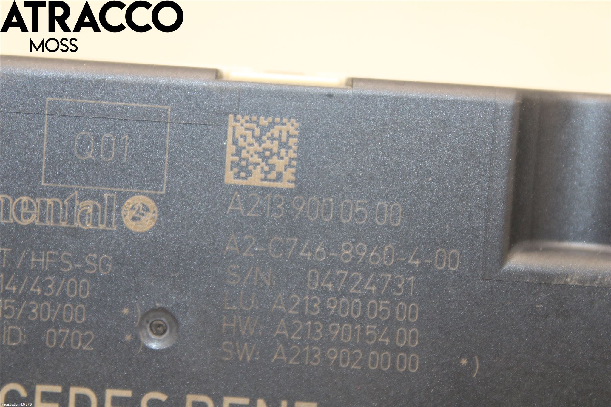 Mercedes-Benz MB EQC (N293) 20- Styrenhet Baklucka