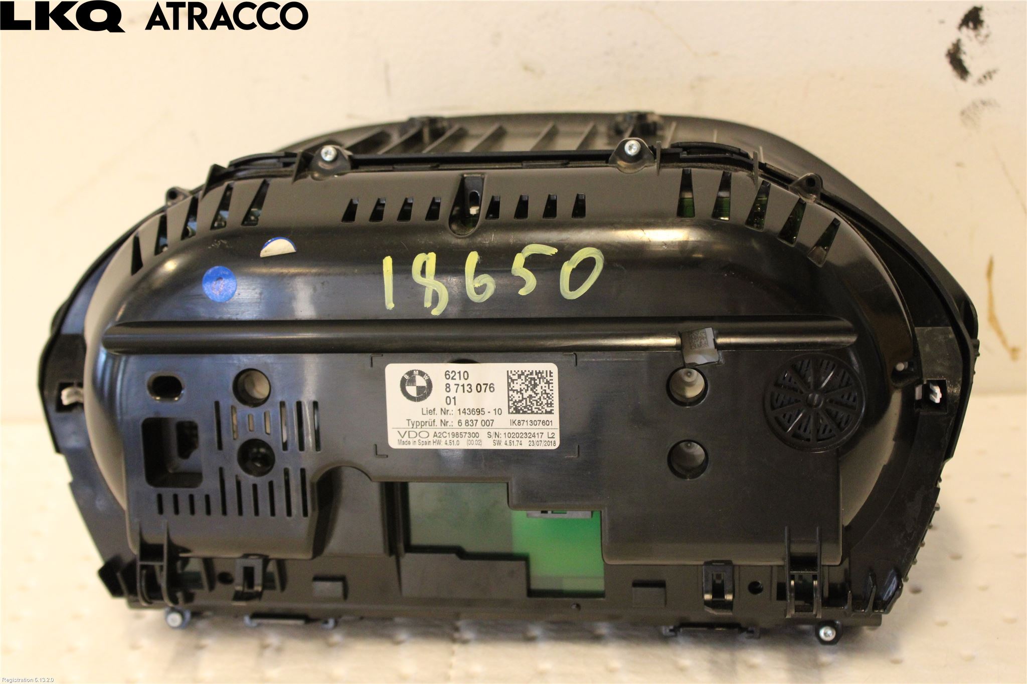 BMW 2 F45 Active Tourer 14-21 Instrument Hast