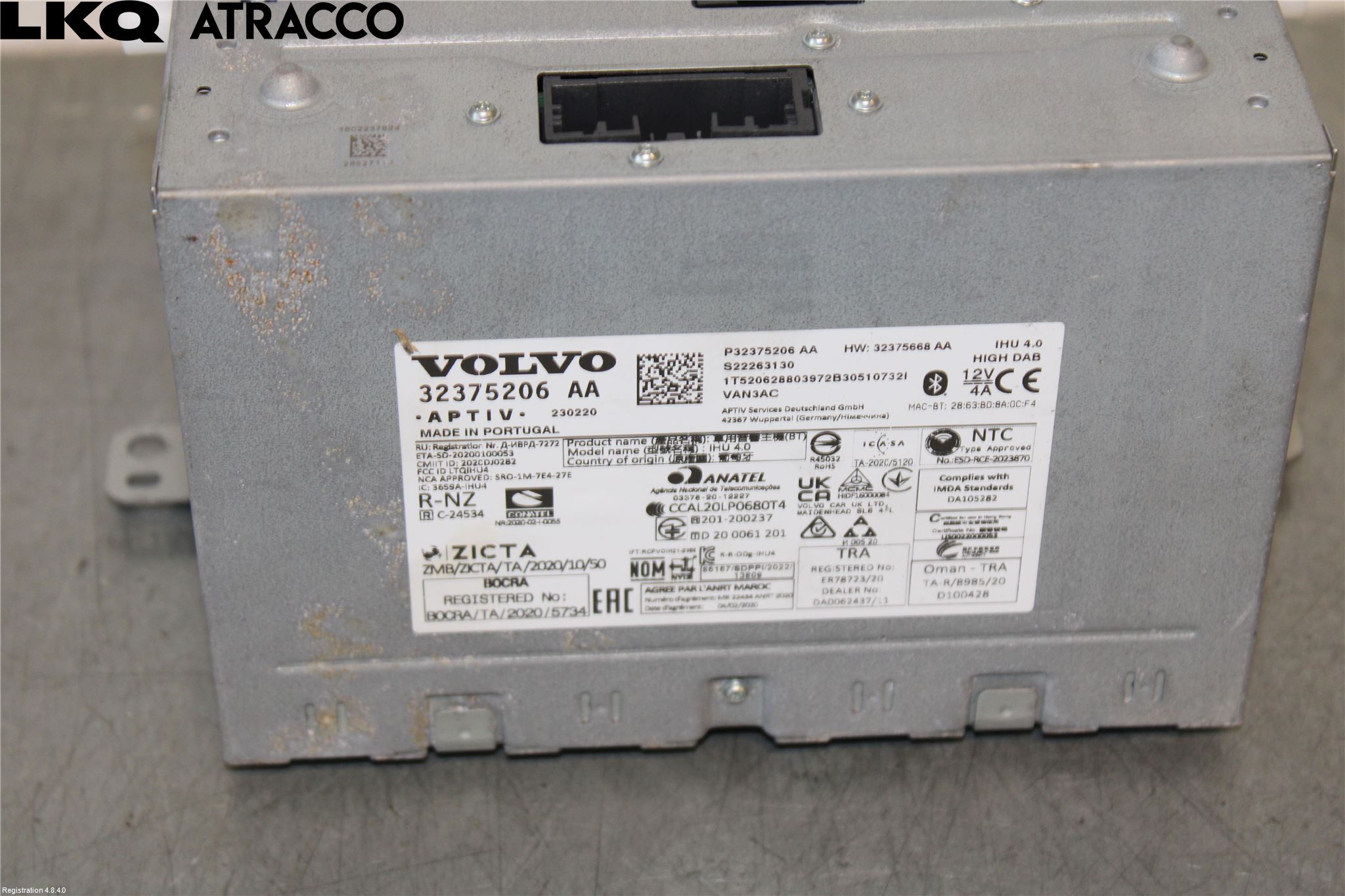Volvo XC90/RECHARGE 16- Radio