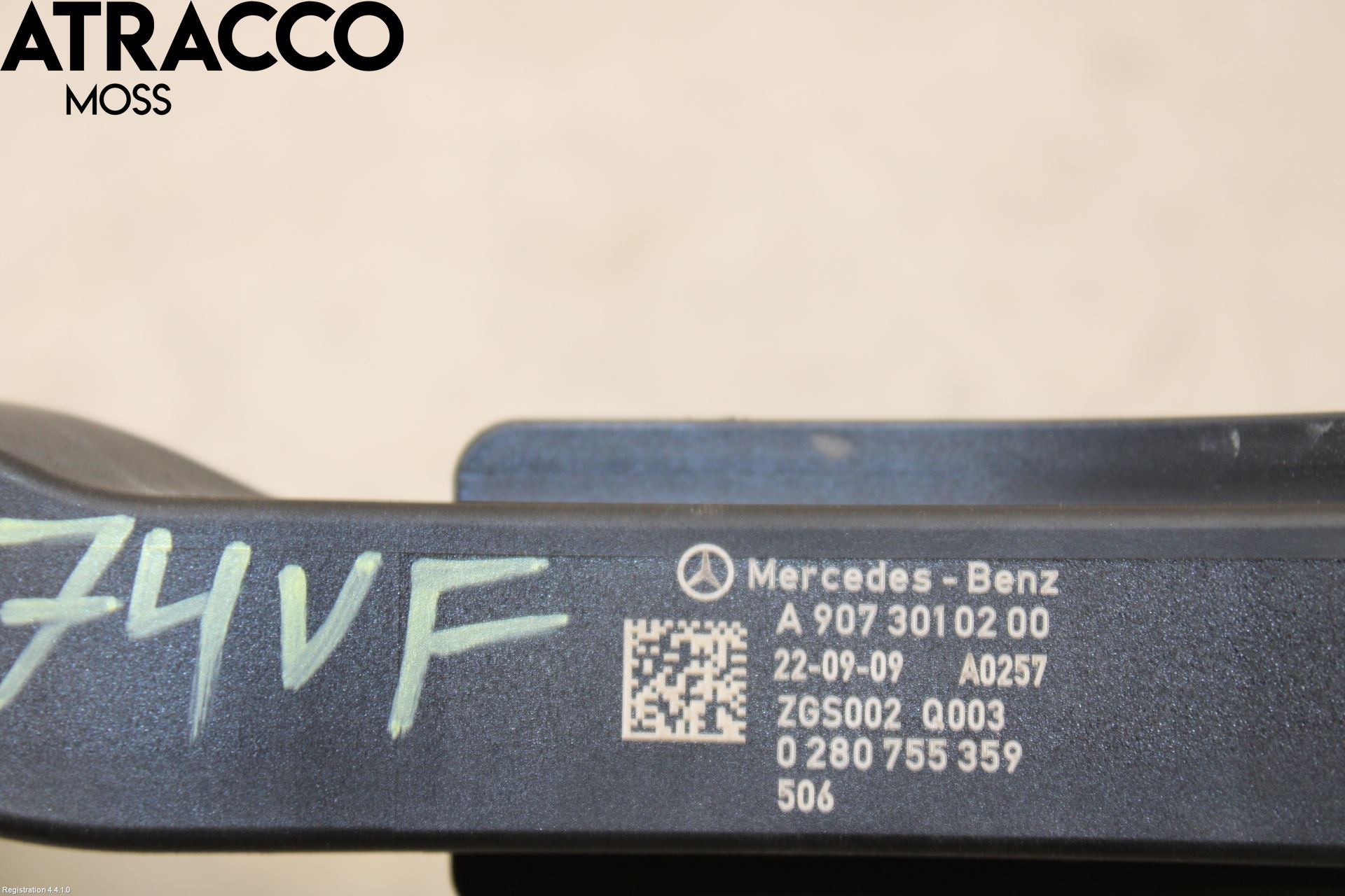Mercedes-Benz MB EQV (447) 21- Gaspedal