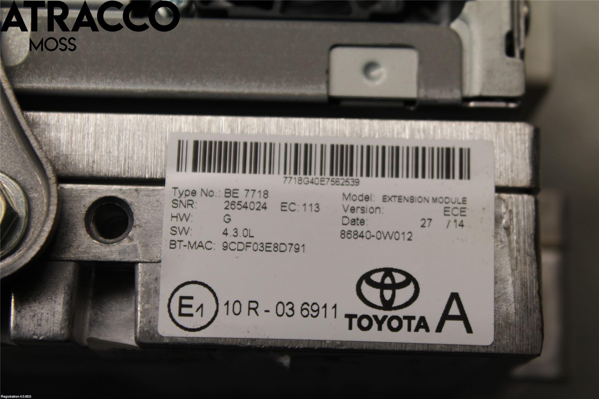 Toyota AVENSIS 09-15 Cd Radio - Multimediapanel