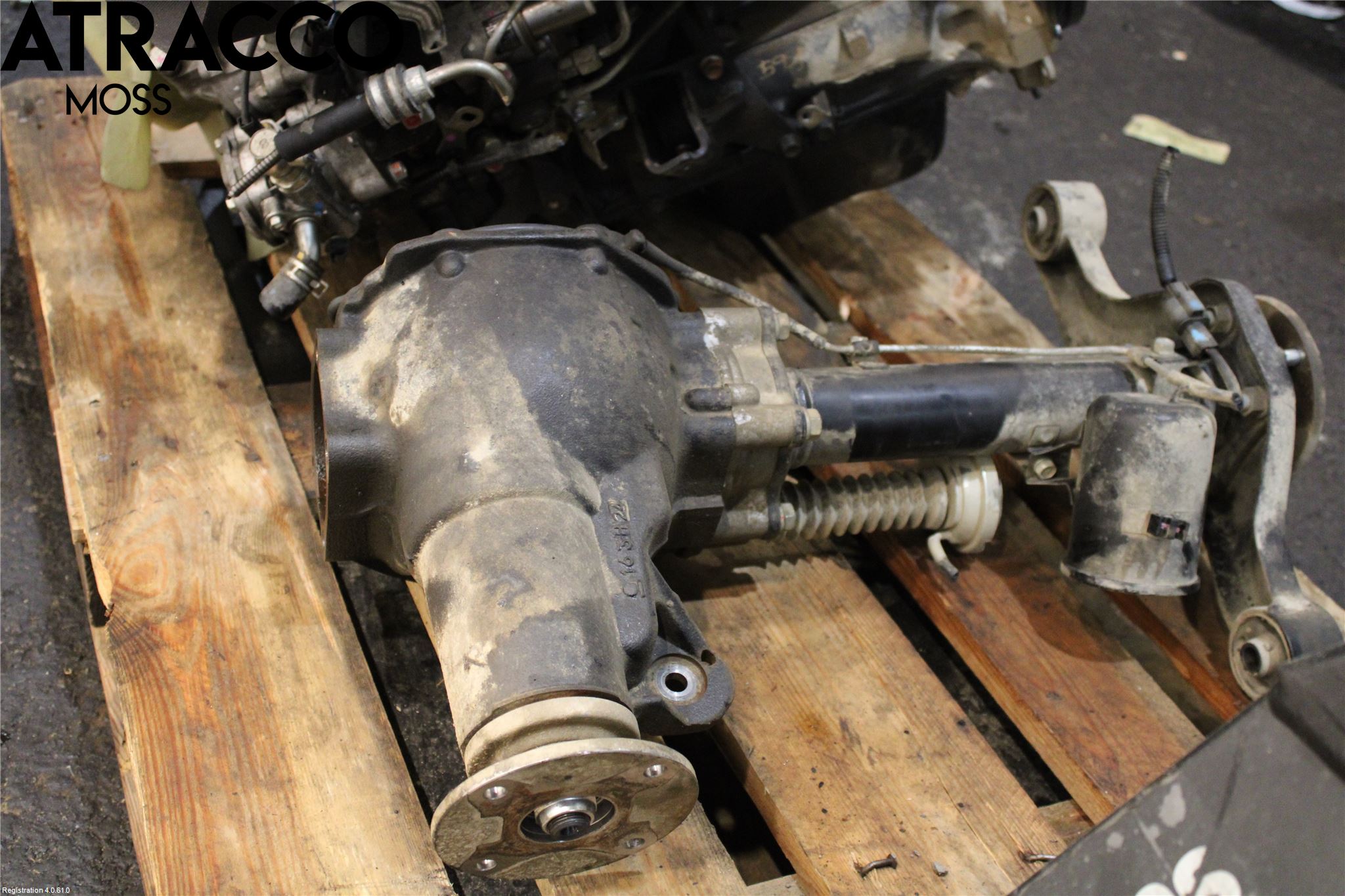 Mitsubishi PAJERO 06-15 Framvagn Diffrential