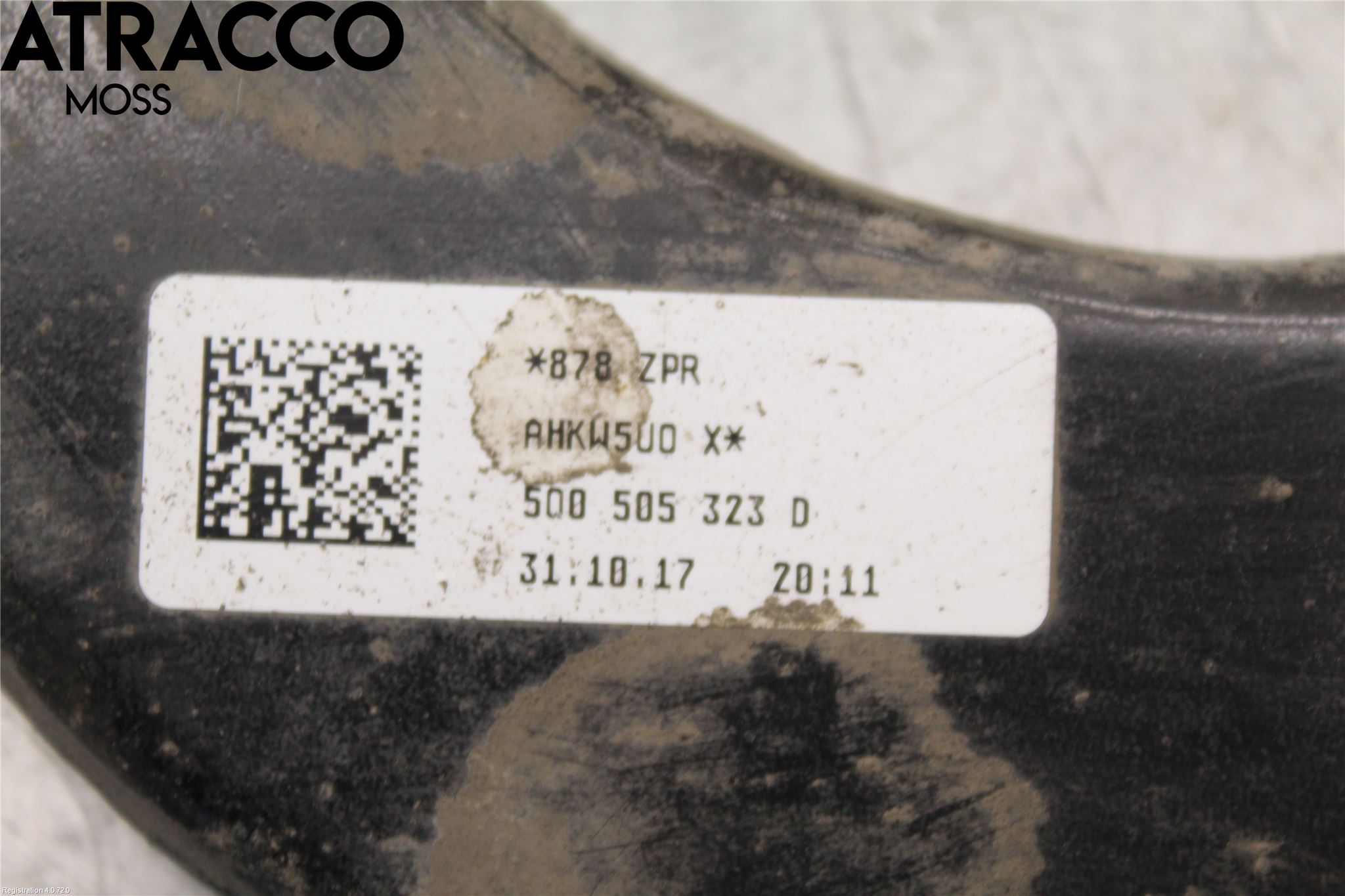Audi A3/S3 8V 13-20 Bärarm Bak Övre Höger