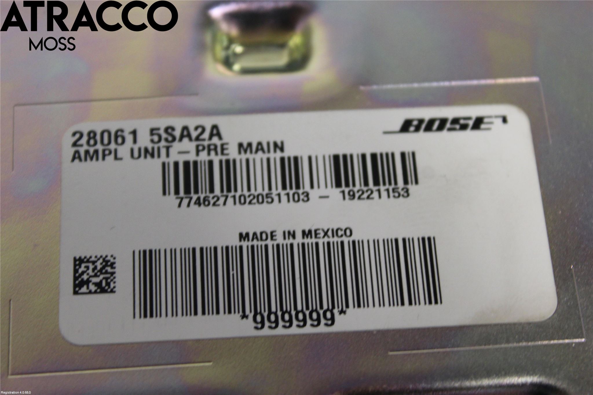 Nissan LEAF 18- Radio-Stereo Förstärkare