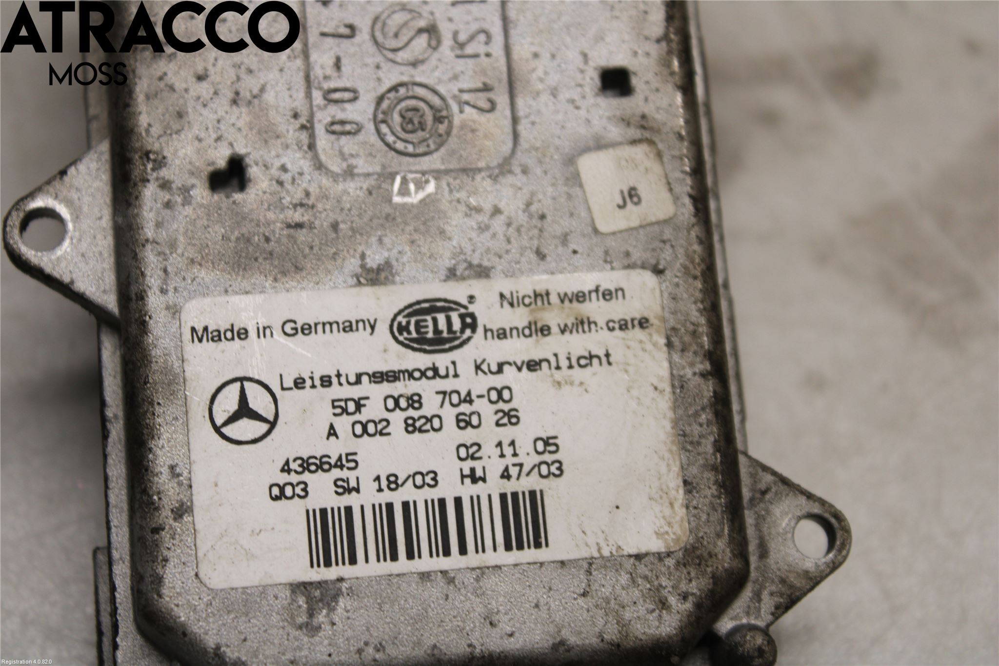 Mercedes-Benz MB ML (W164) 05-11 Styrenhet Strålkastare