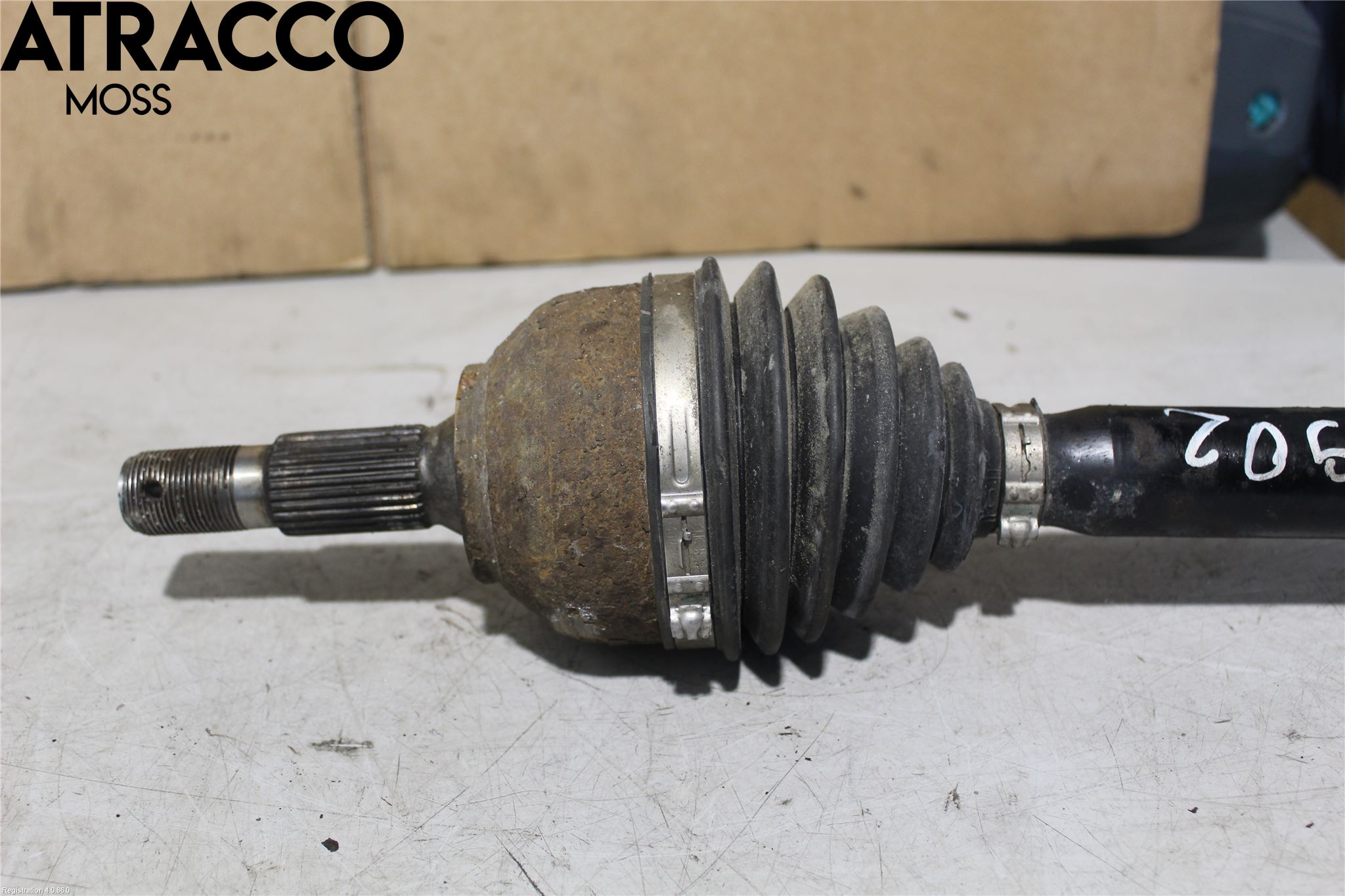 Peugeot 508 11-18 Drivaxel Fram Vänster