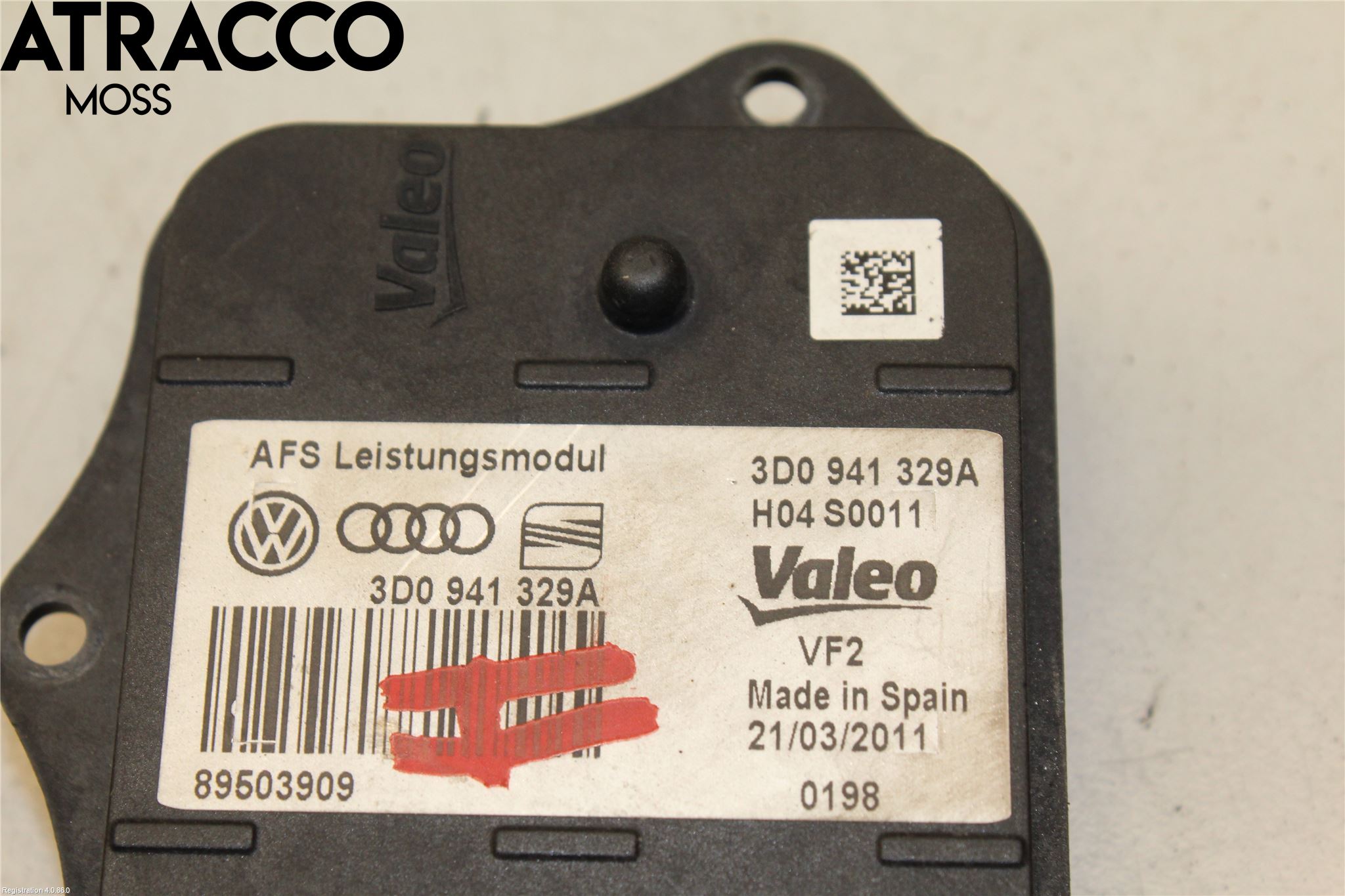 Volkswagen VW PASSAT 11-14 Styrenhet Strålkastare