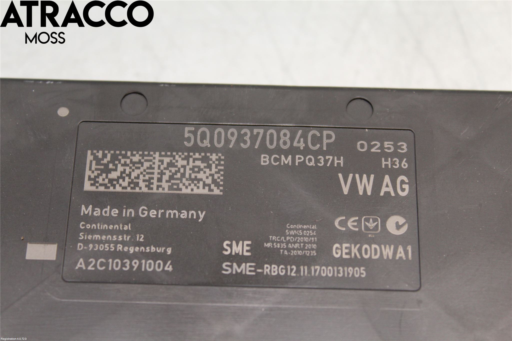 Audi A3/S3 8V 13-20 Styrenhet Övrigt