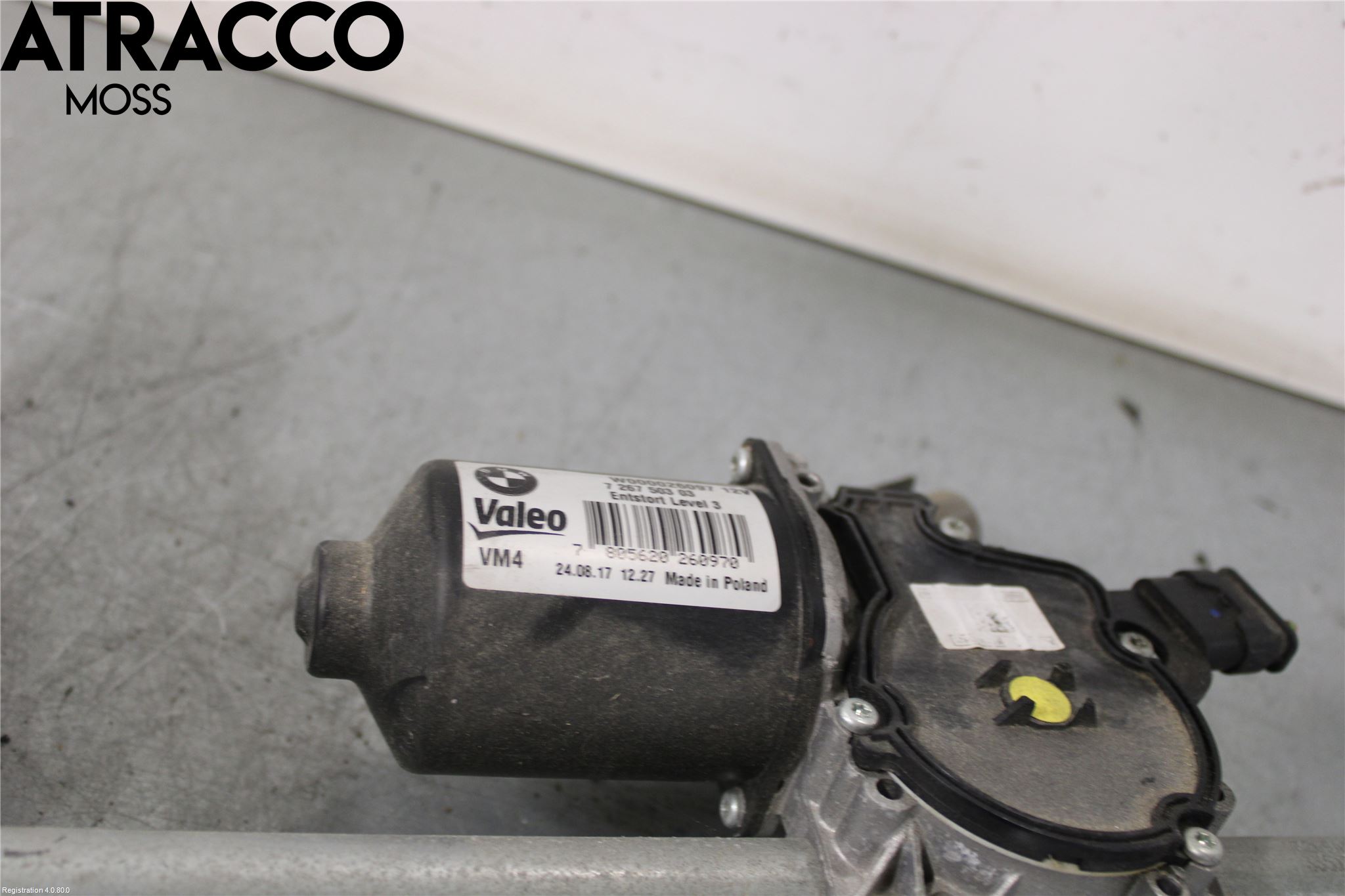 BMW 4 F32/F33/F82/F83 13-20 Torkarmotor Vindruta