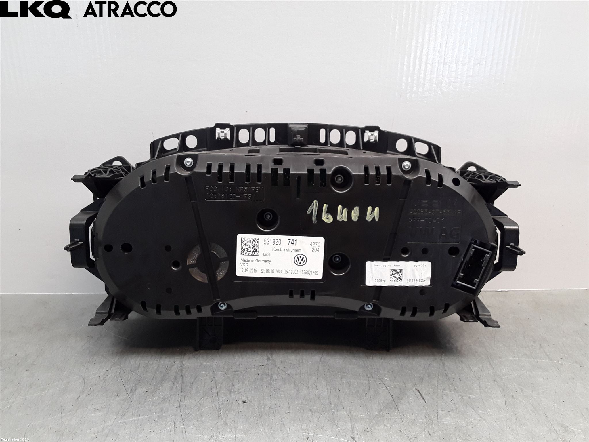 Volkswagen VW GOLF / E-GOLF VII 13-20 Instrument Komb