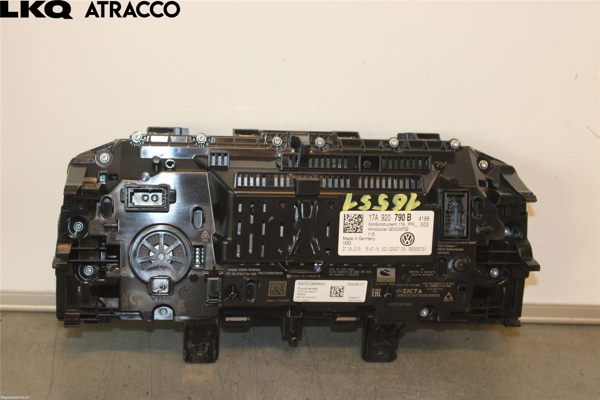 Volkswagen VW T-ROC 18- Instrument Komb