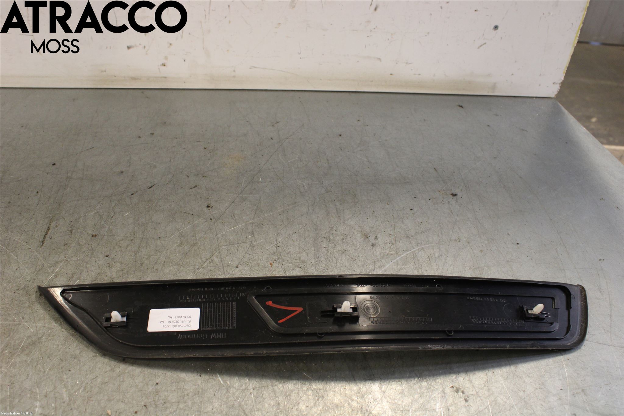 BMW 5 F10/F11/F18 09-17 Inr Tröskel-Insteg