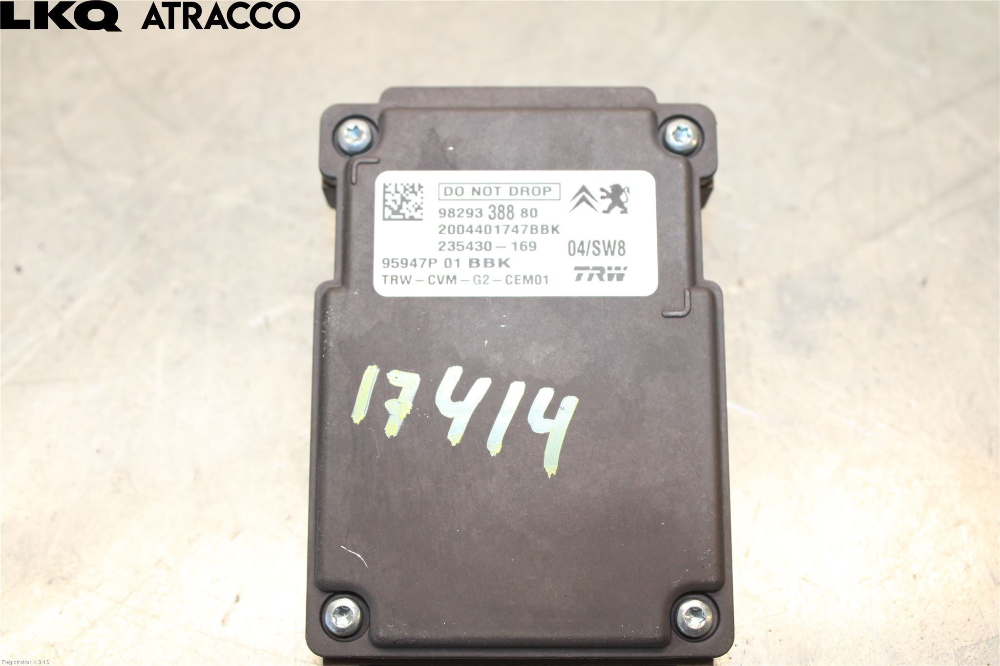 Citroen COTROEN C3 17-24 Parkeringshjälp Kamera