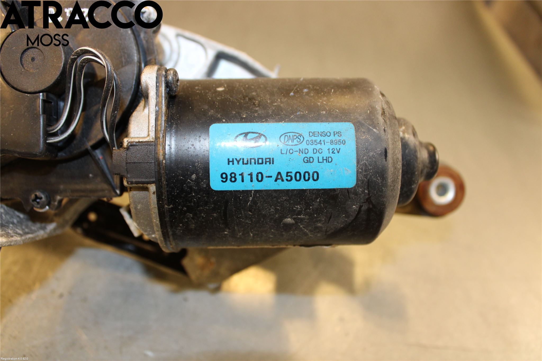 Hyundai i40 08-15 Torkarmotor Vindruta