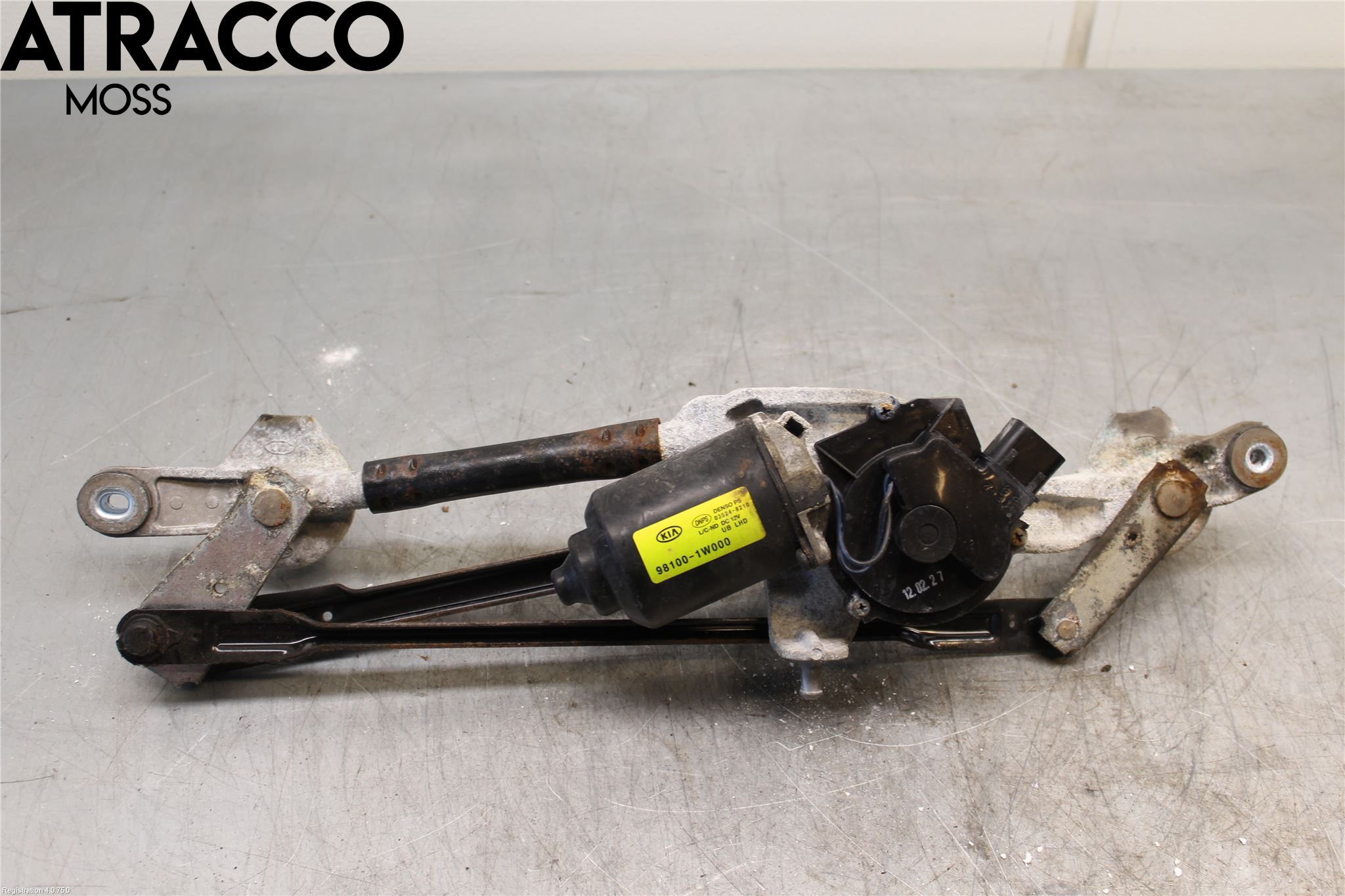 Kia RIO 12-16 Torkarmotor Vindruta