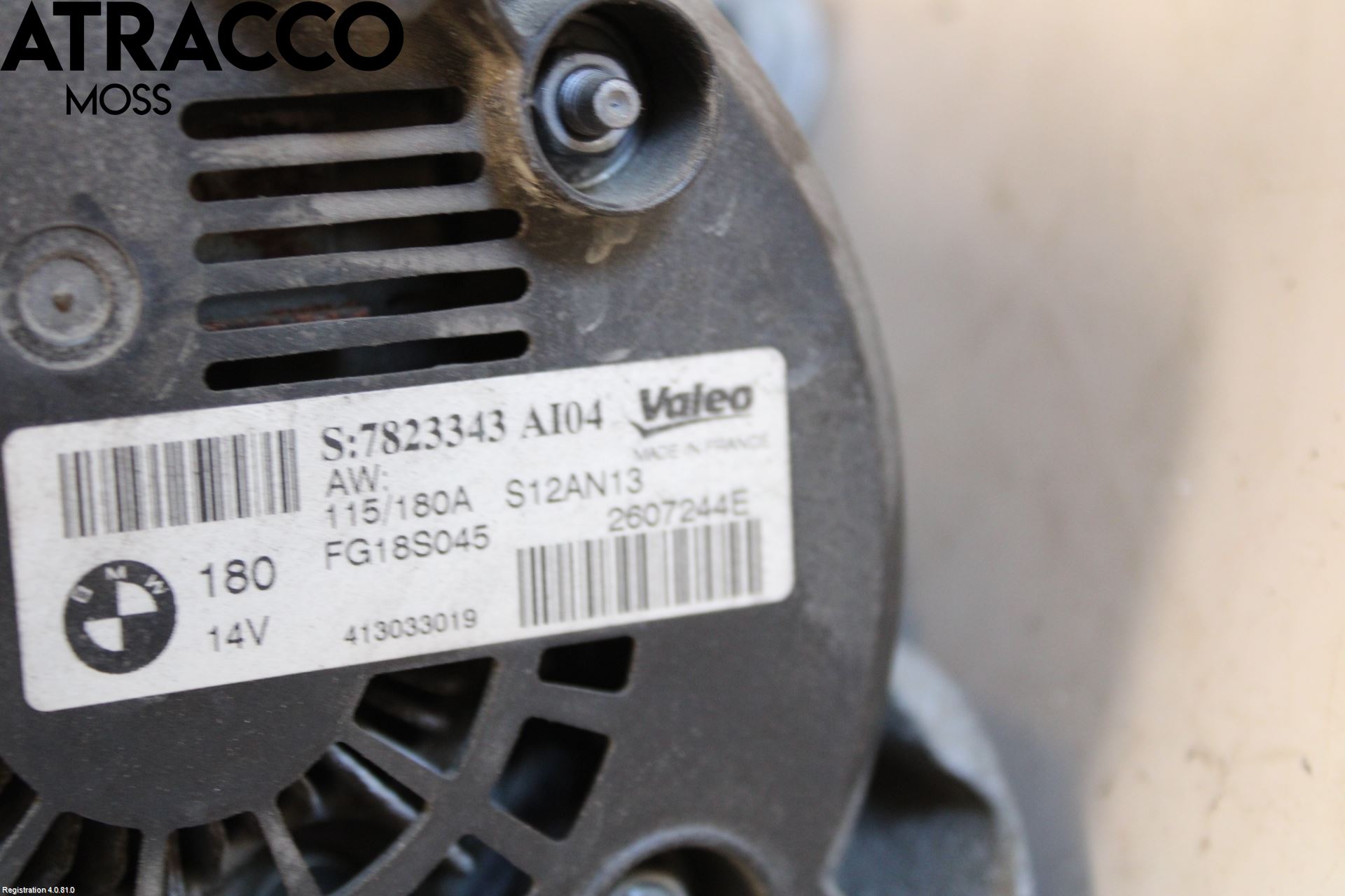 BMW 1 F20/F21 11-19 Generator