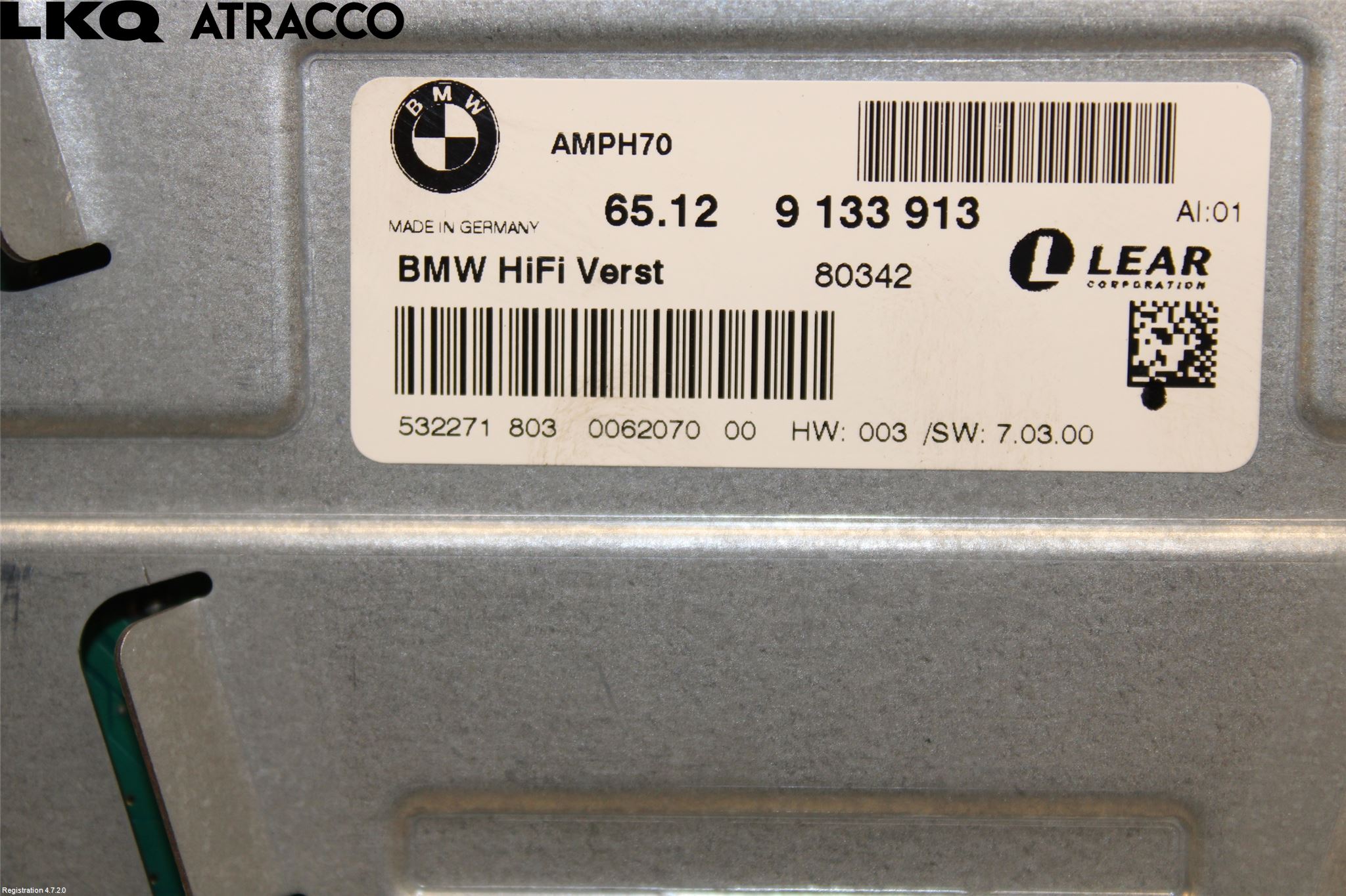 BMW X5 E70 07-13 Radio-Stereo Förstärkare