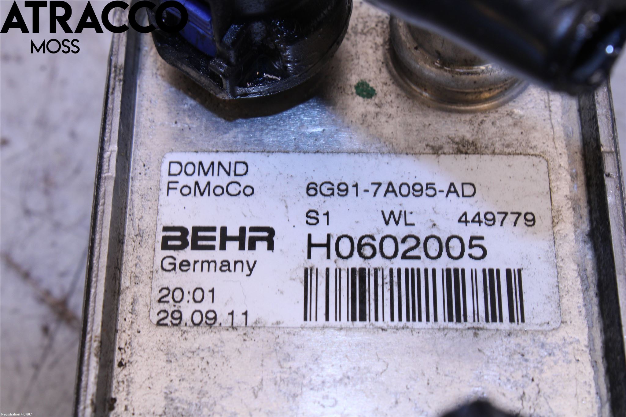 Ford FOCUS 11-14 Oljekylare Automat