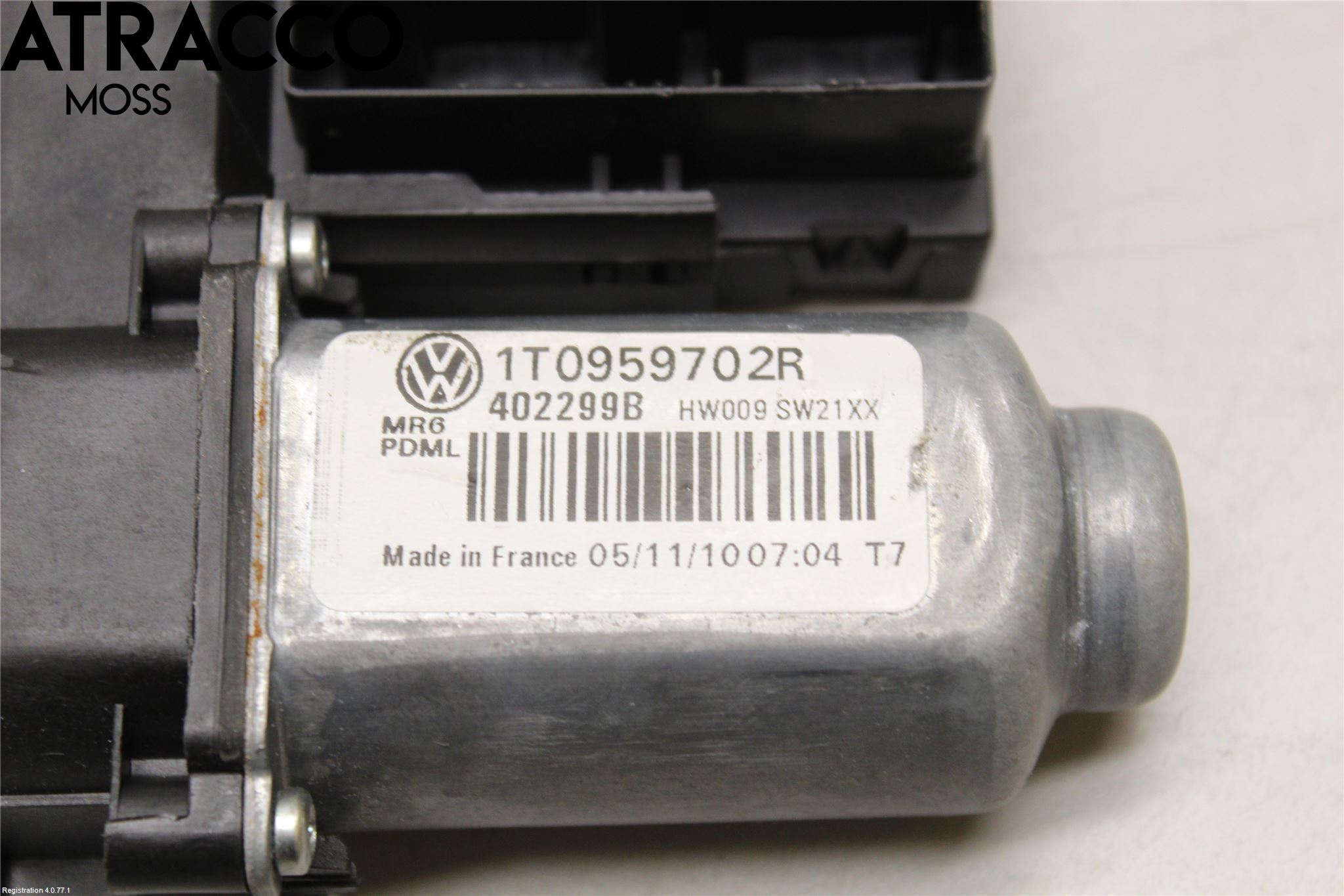 Volkswagen VW TOURAN 10-15 Fönsterhissmotor