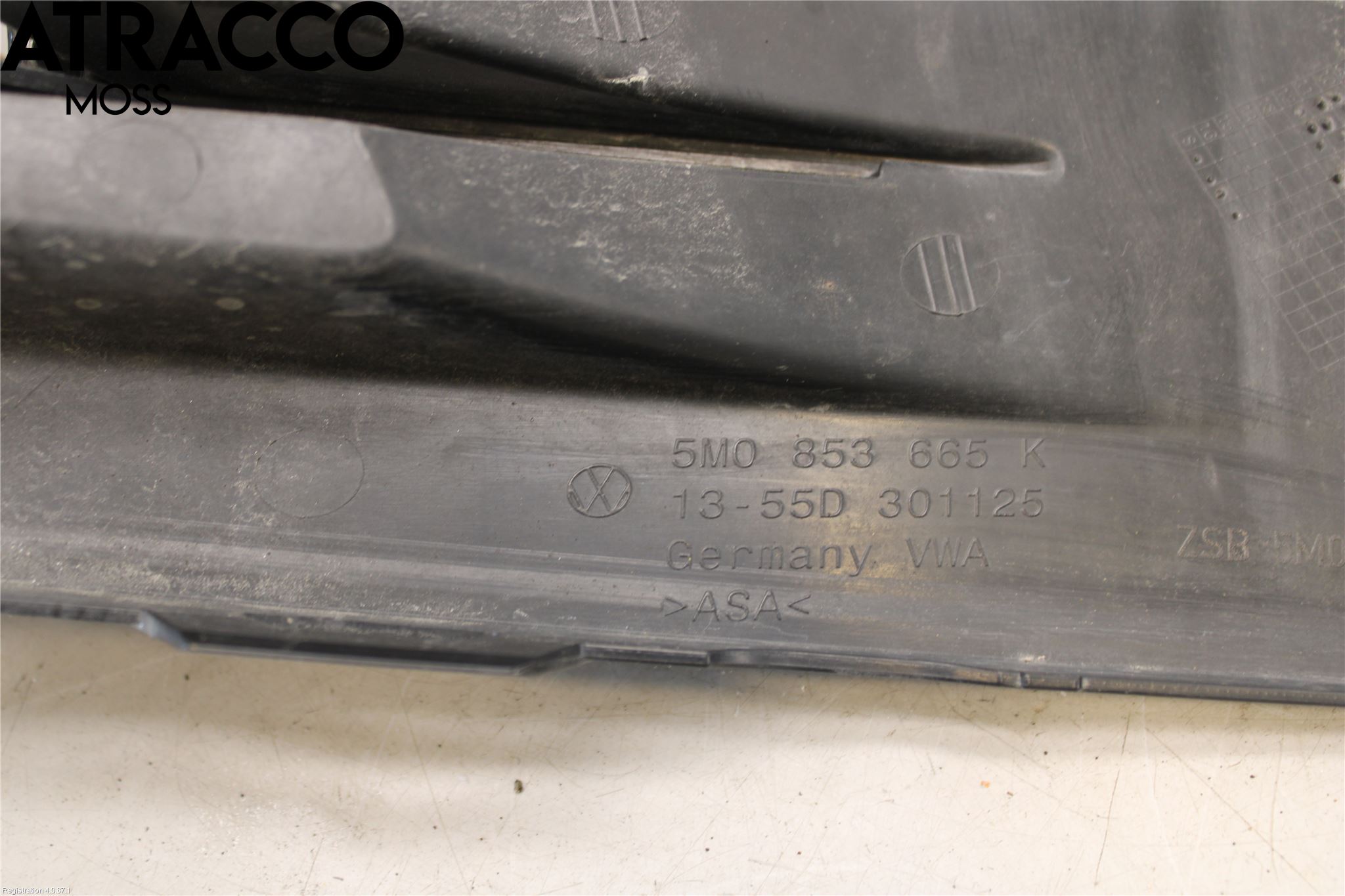 Volkswagen VW GOLF PLUS/CROSS GOLF 04-14 Grilldel Vänster