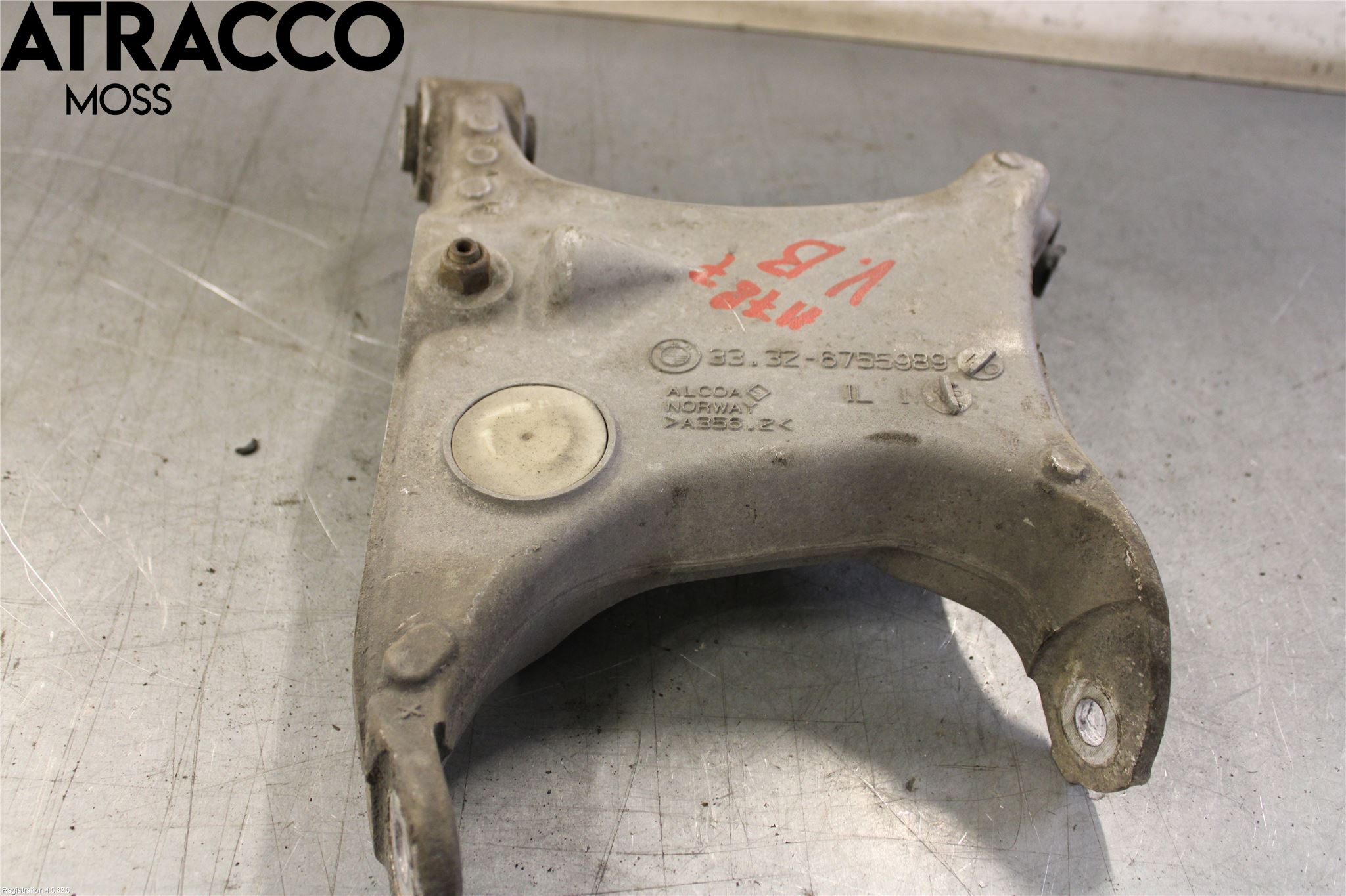 BMW 5 E60/61 Sed/Tou 02-10 Bärarm Bak Vänster
