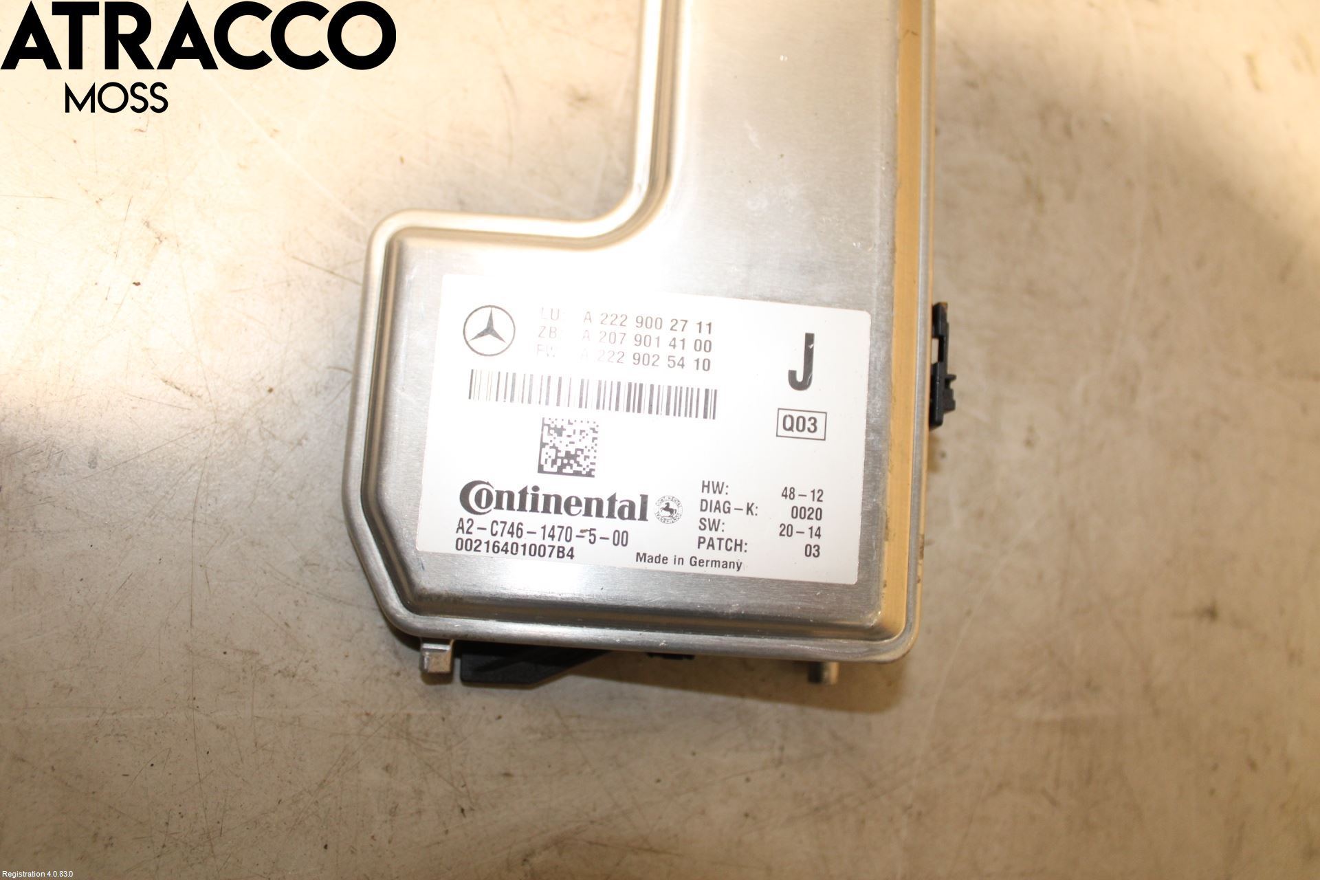 Mercedes-Benz MB S-KLASS (W222) 13-20 Parkeringshjälp Kamera