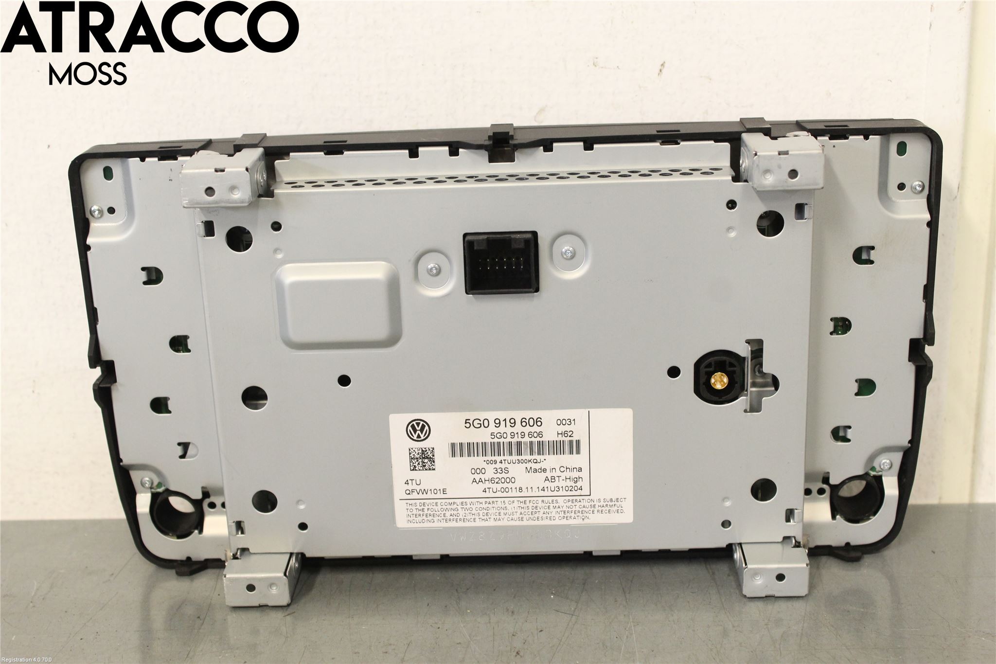 Volkswagen VW GOLF / E-GOLF VII 13-20 Multifunktionsdisplay
