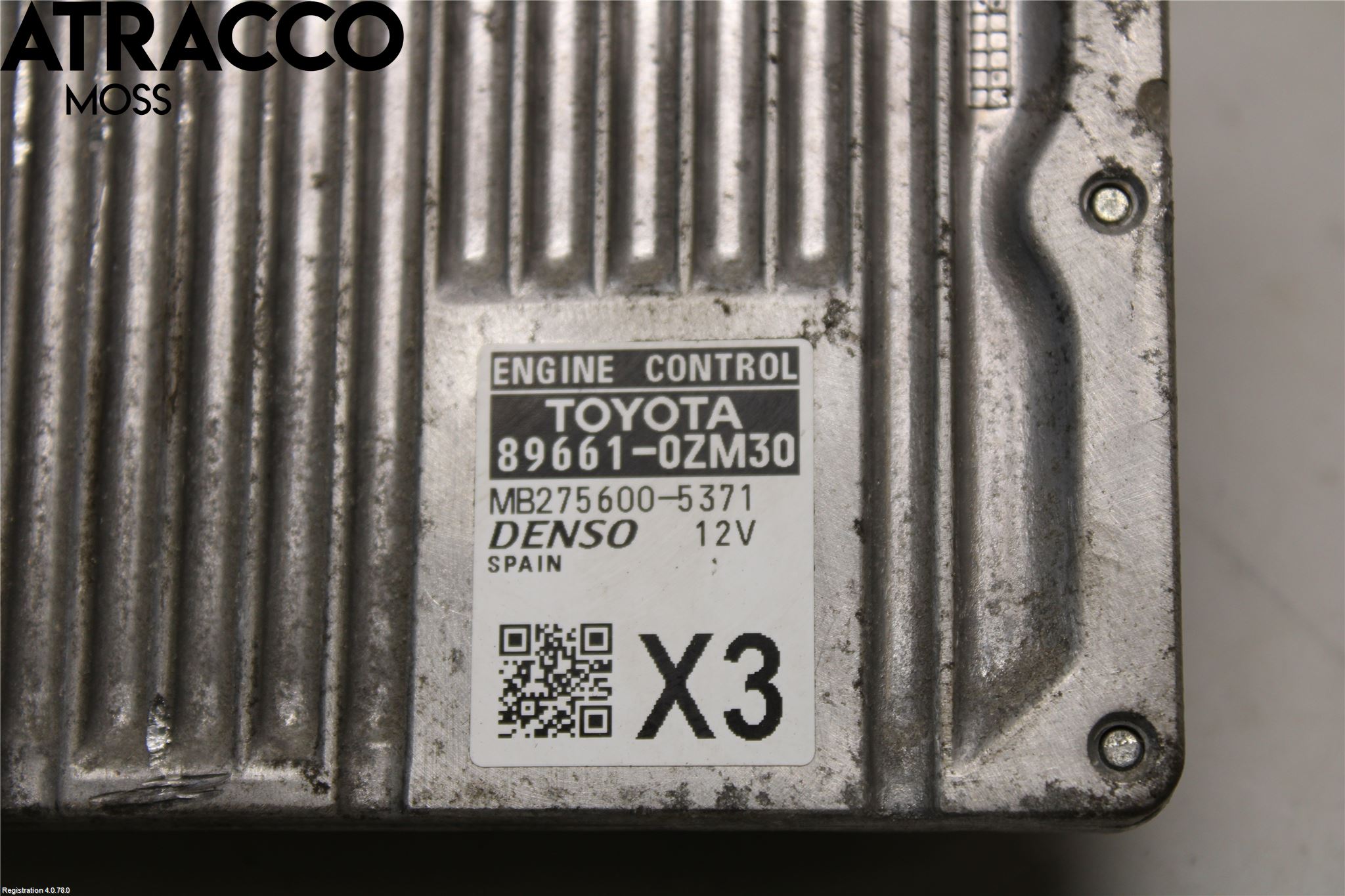 Toyota AURIS 13-19 Styrenhet Insprut Bensin