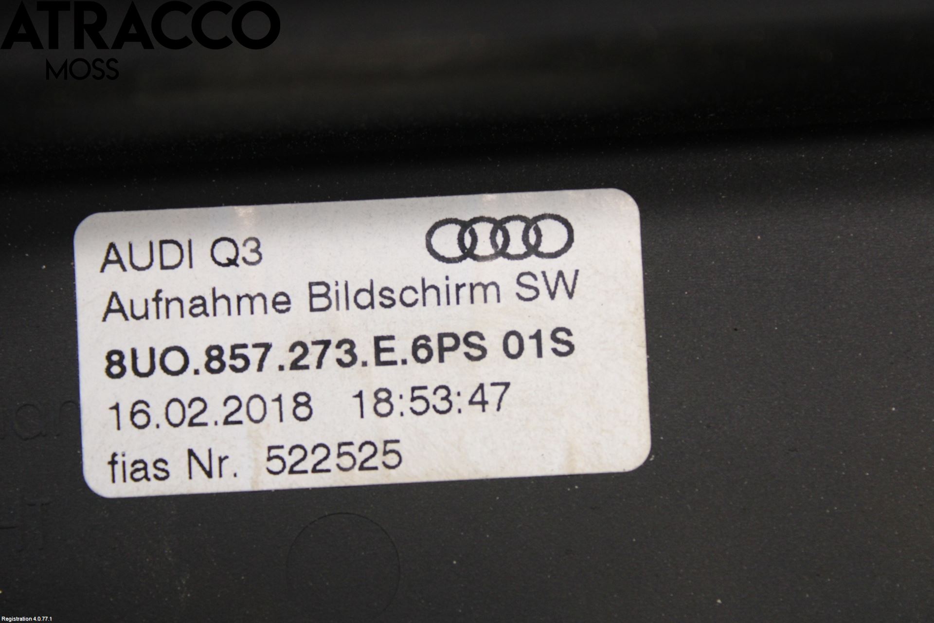 Audi Q3 8U 12-18 Bildskärm