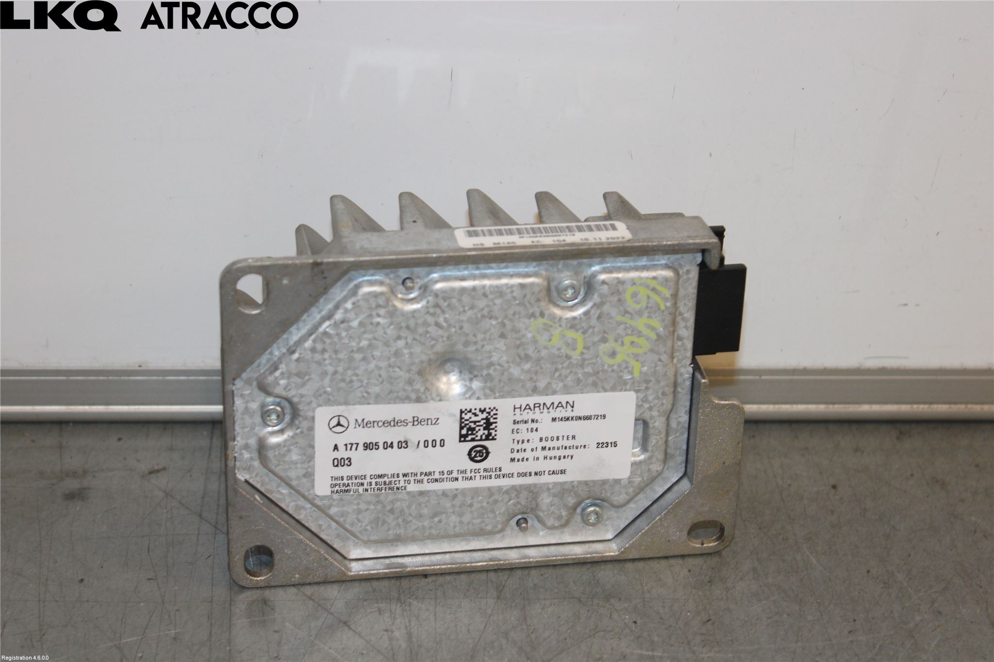 Mercedes-Benz MB EQB (X243) 22- Radio-Stereo Förstärkare