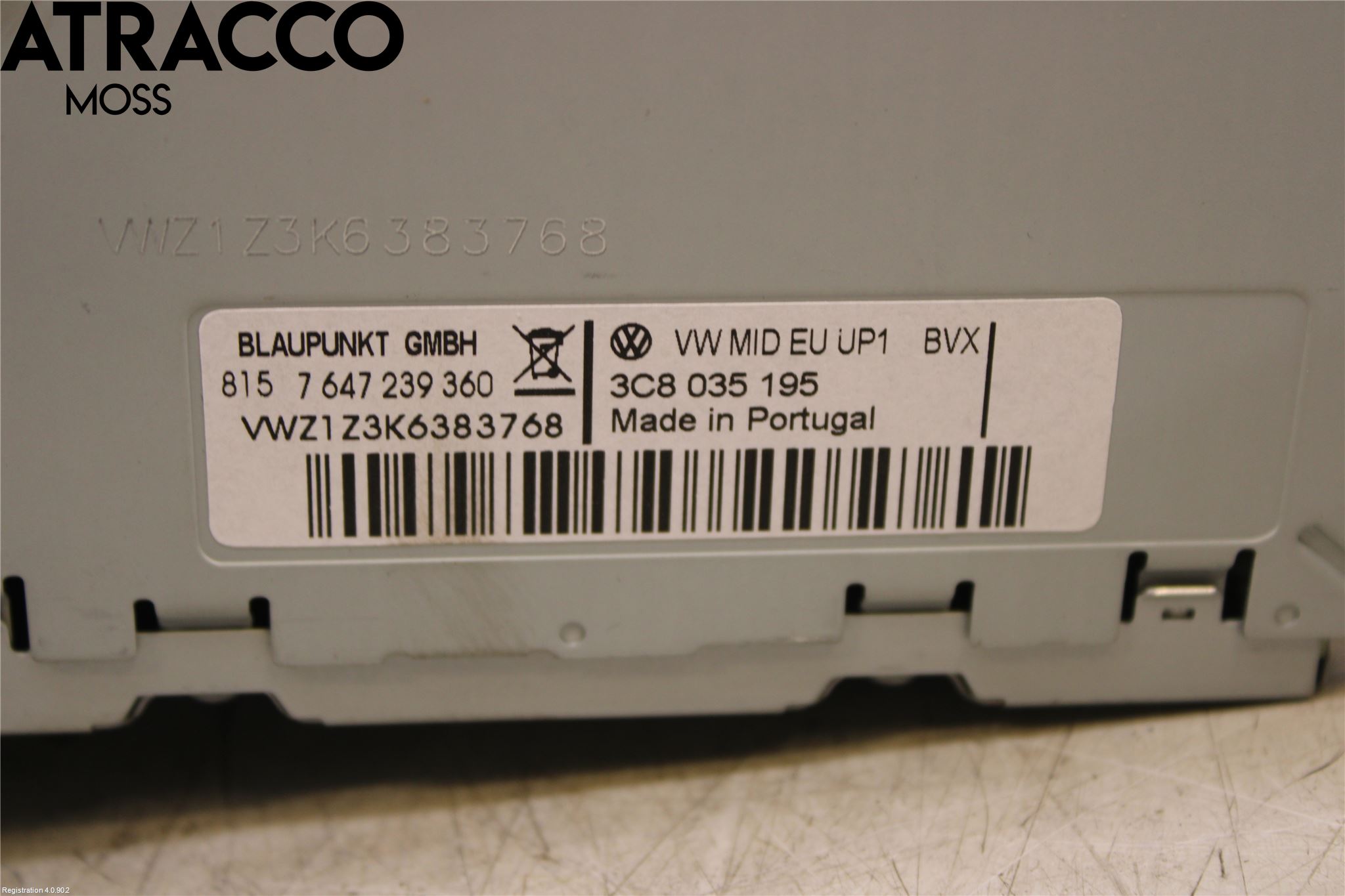 Volkswagen VW GOLF VI 09-13 Cd Radio - Multimediapanel