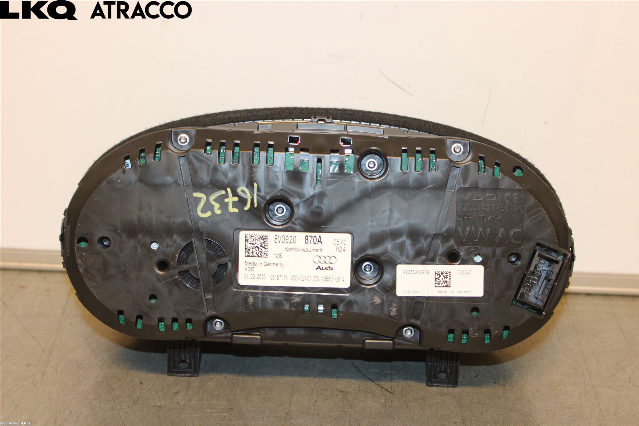 Audi A3/S3 05-13 Ac Styrenhet Ac Manöveren
