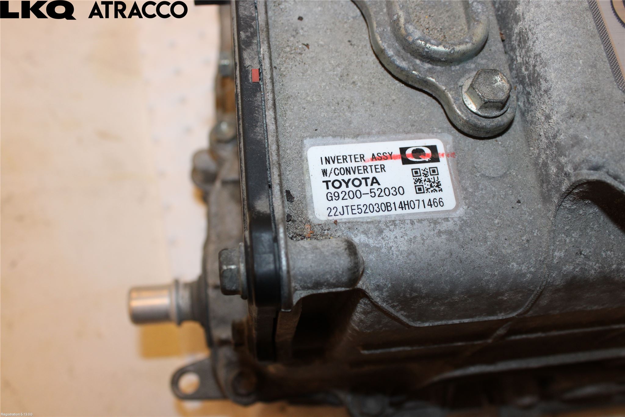 Toyota YARIS XP130 15-20 Dc-Cd Omvandlare Hybrid