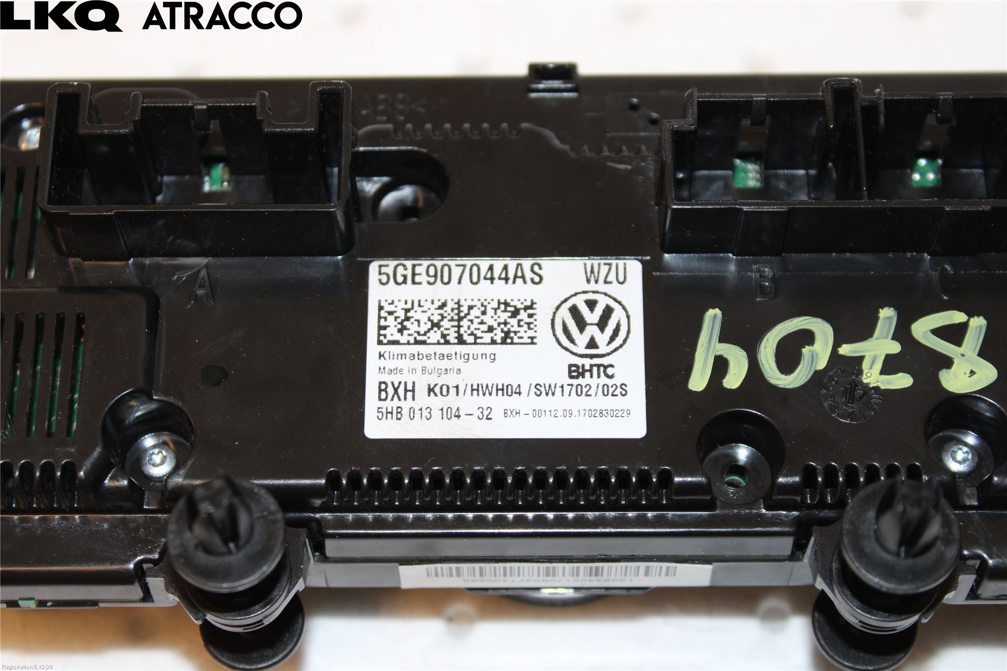Volkswagen VW PASSAT 15-19 Ac Styrenhet Ac Manöveren