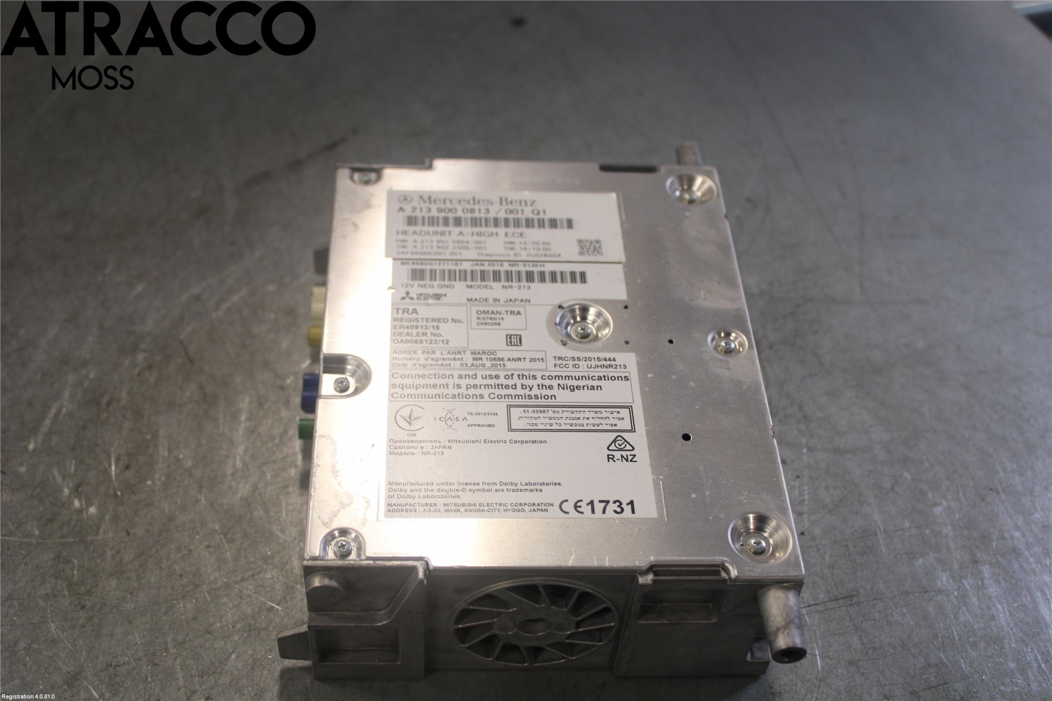 Mercedes-Benz MB E-KLASS (W213) 16-23 Radio