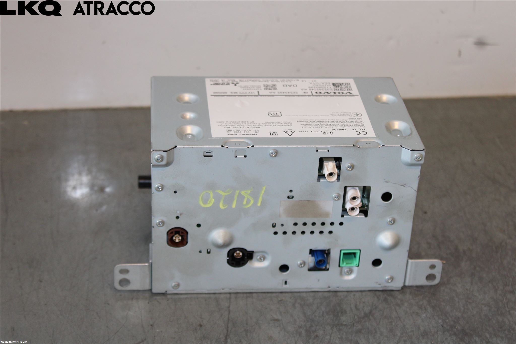 Volvo XC40/RECHARGE 18- Radio