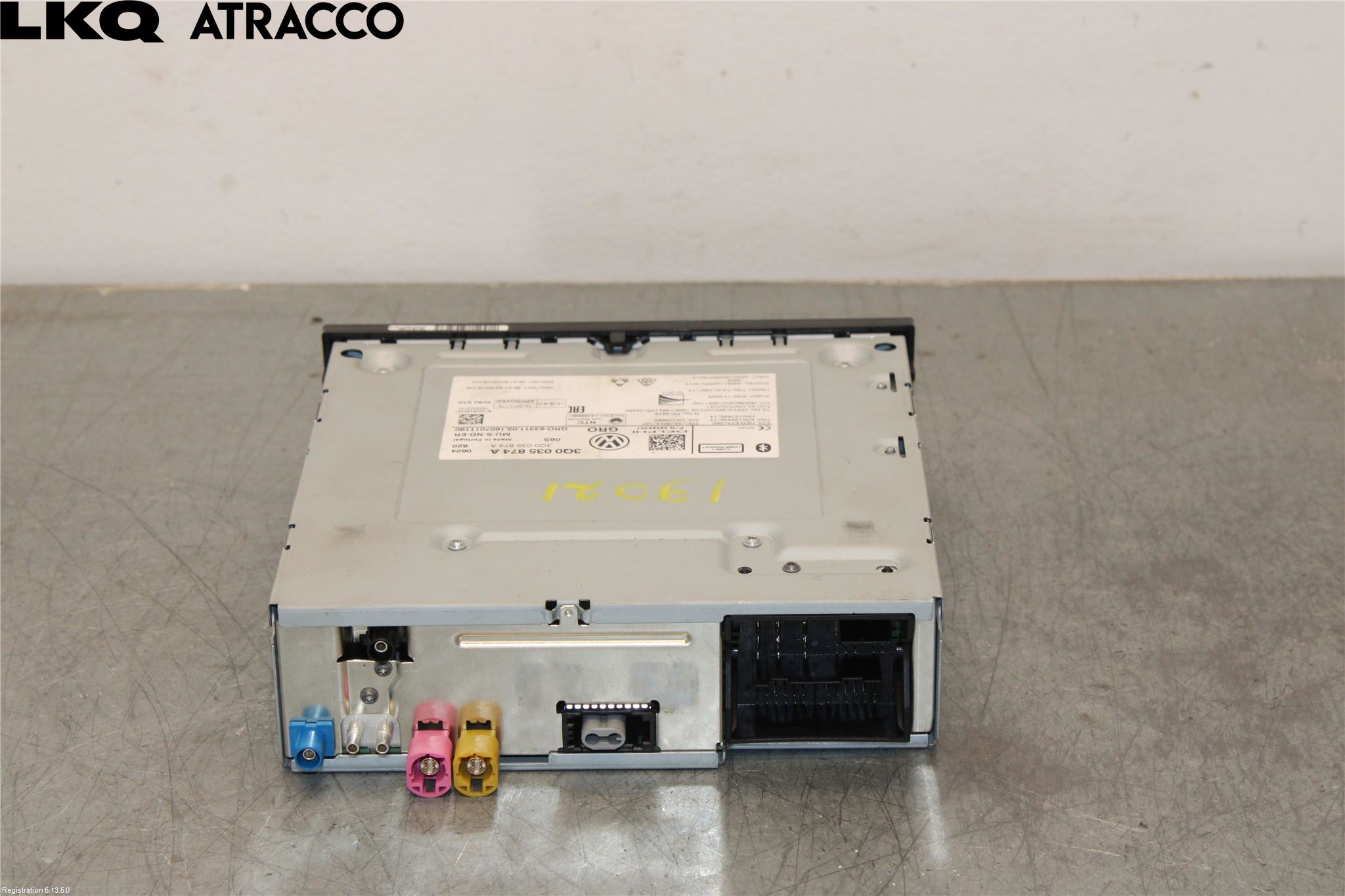 Volkswagen VW PASSAT 15-19 Radio