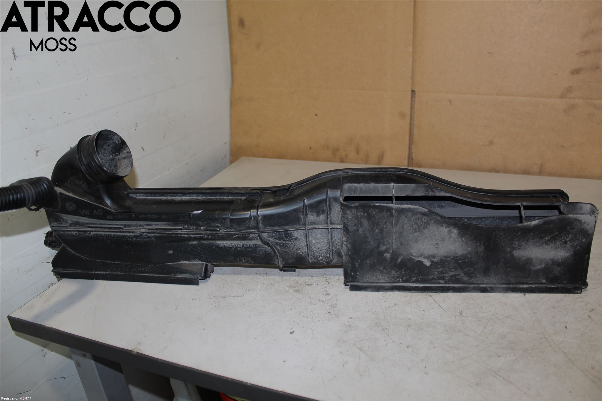 Volkswagen VW GOLF / E-GOLF VII 13-20 Deflektor Plåt-Plast Kylning