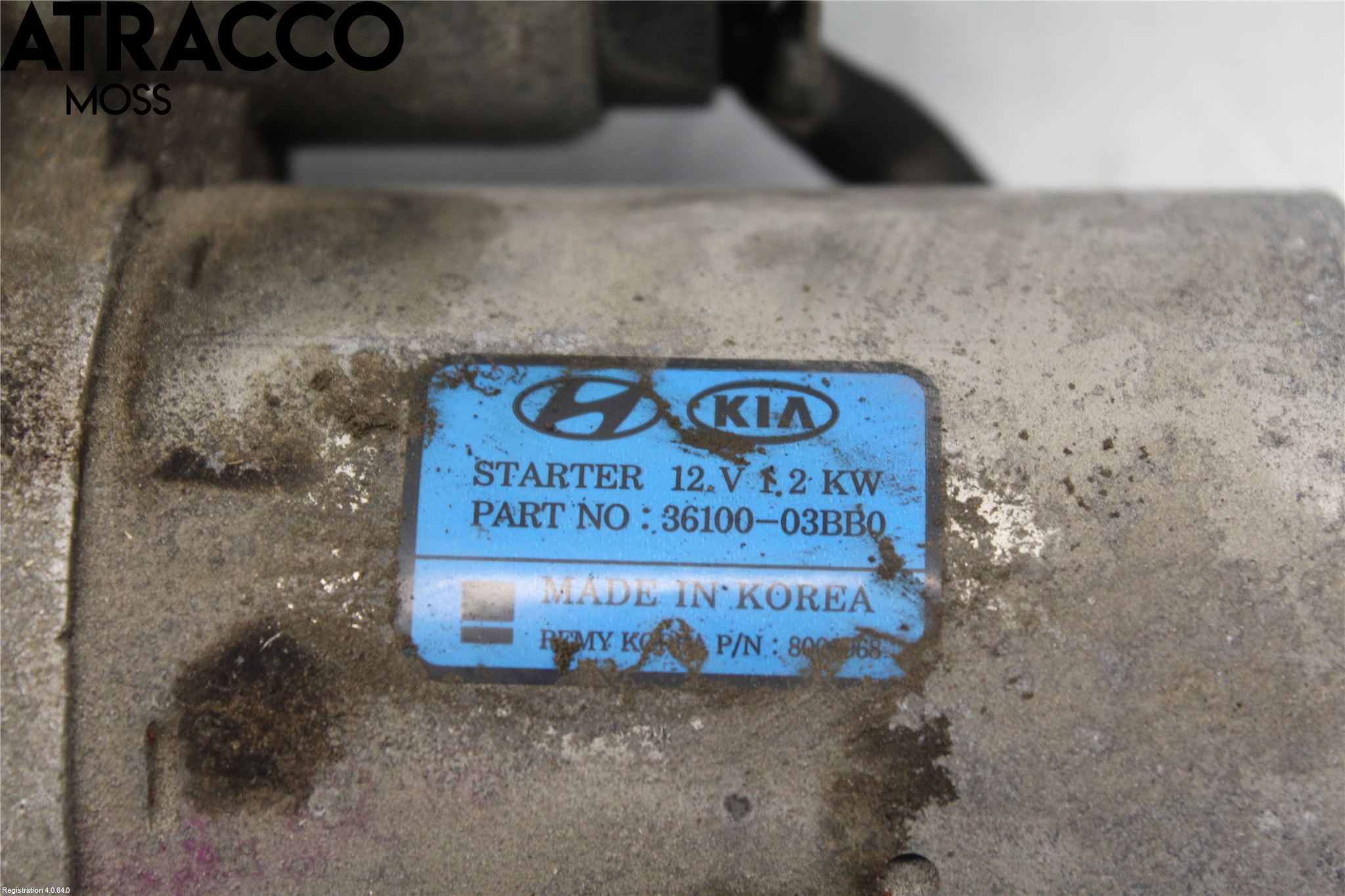 Kia RIO 12-16 Startmotor