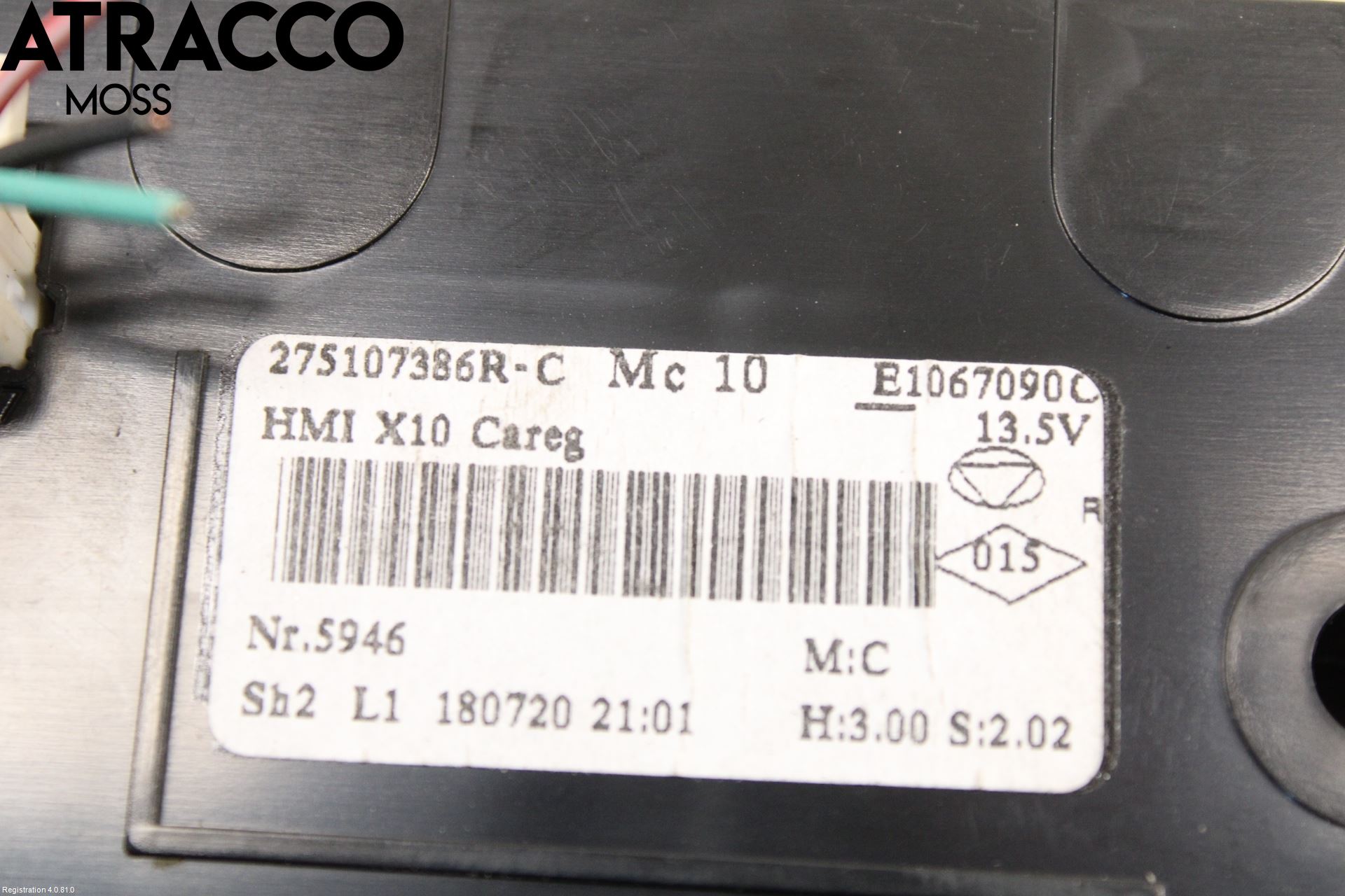 Renault ZOE/E-TECH 13- Ac Styrenhet Ac Manöveren
